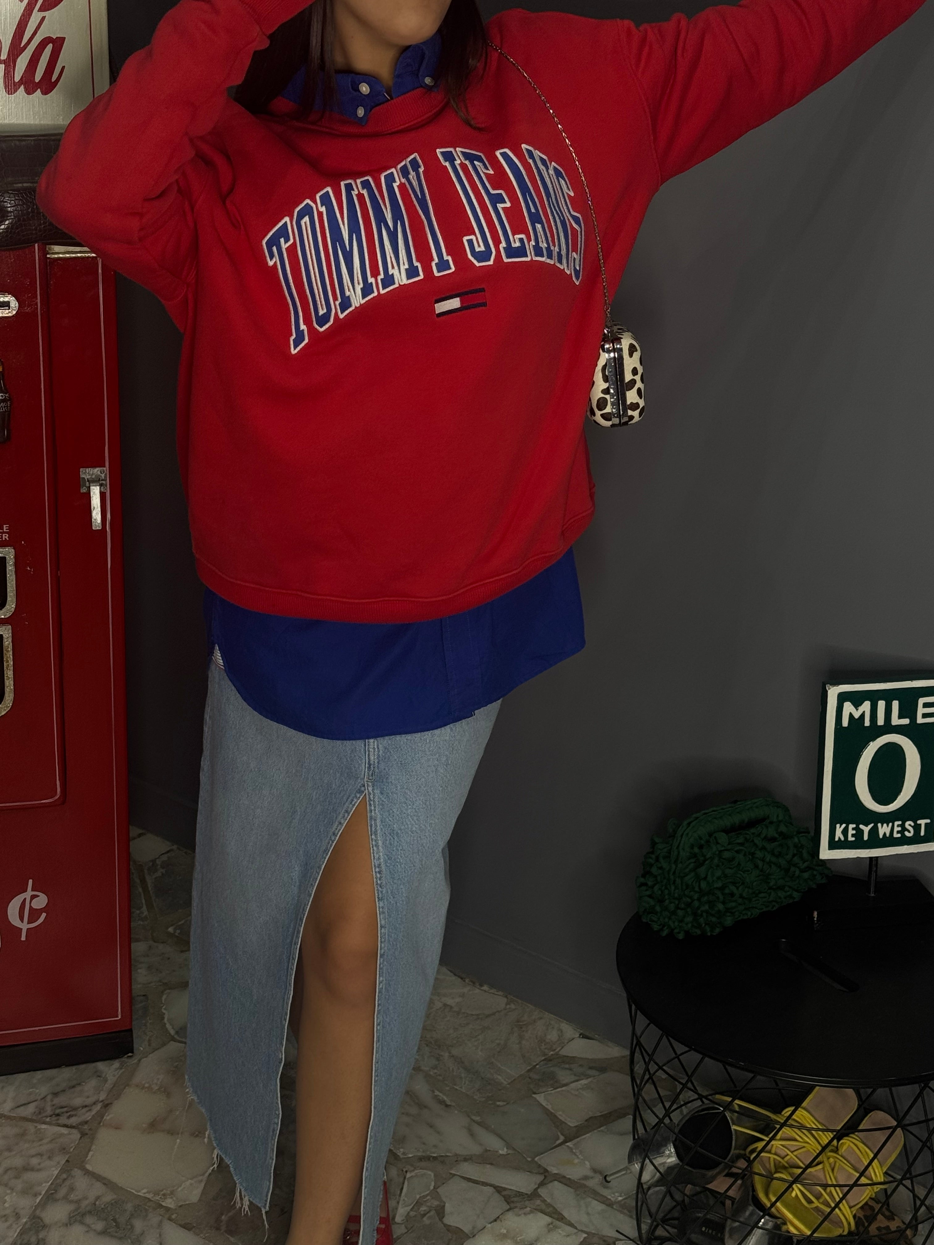 Maxi felpa Tommy