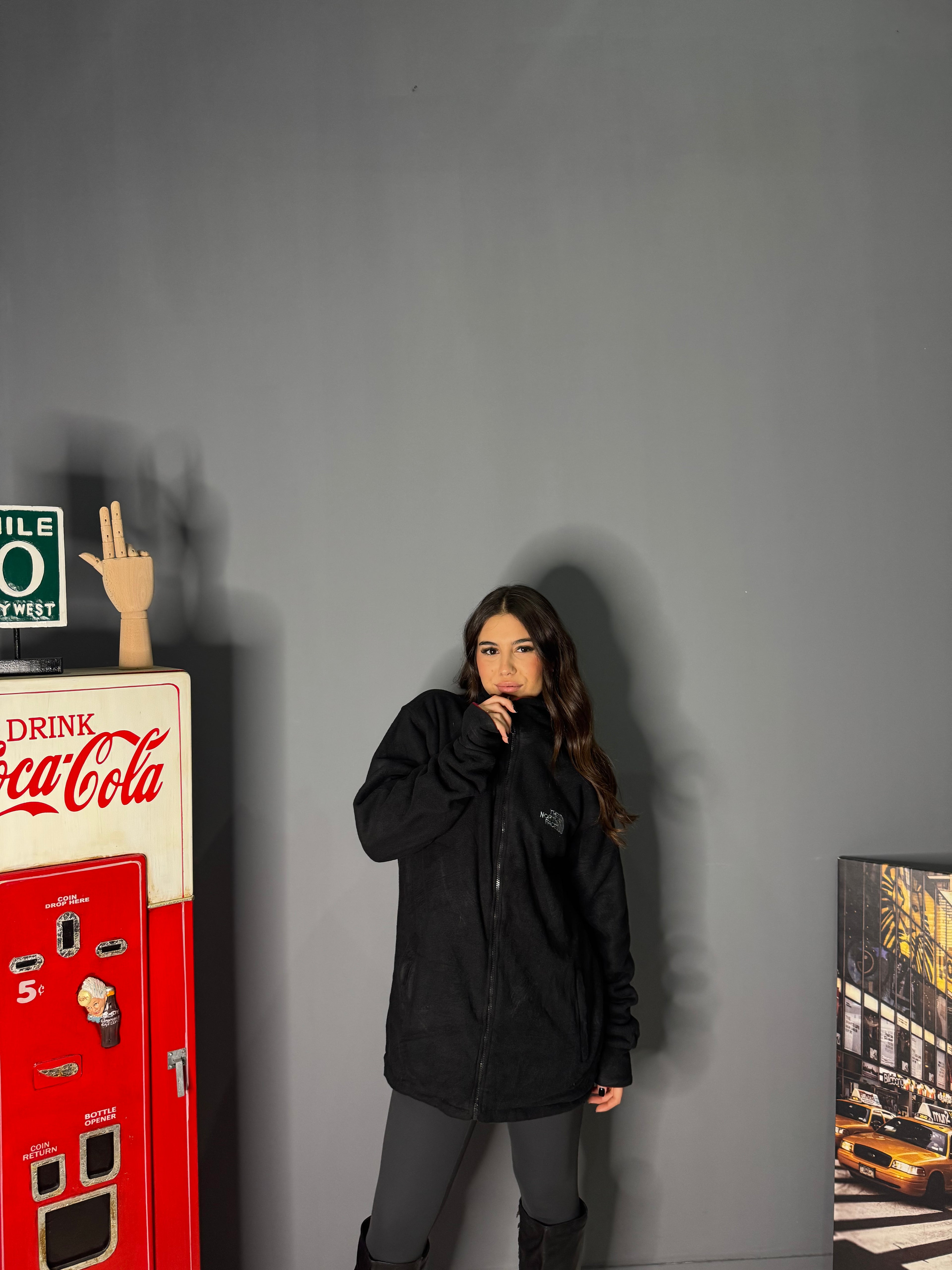 Pile the north face doppio colore