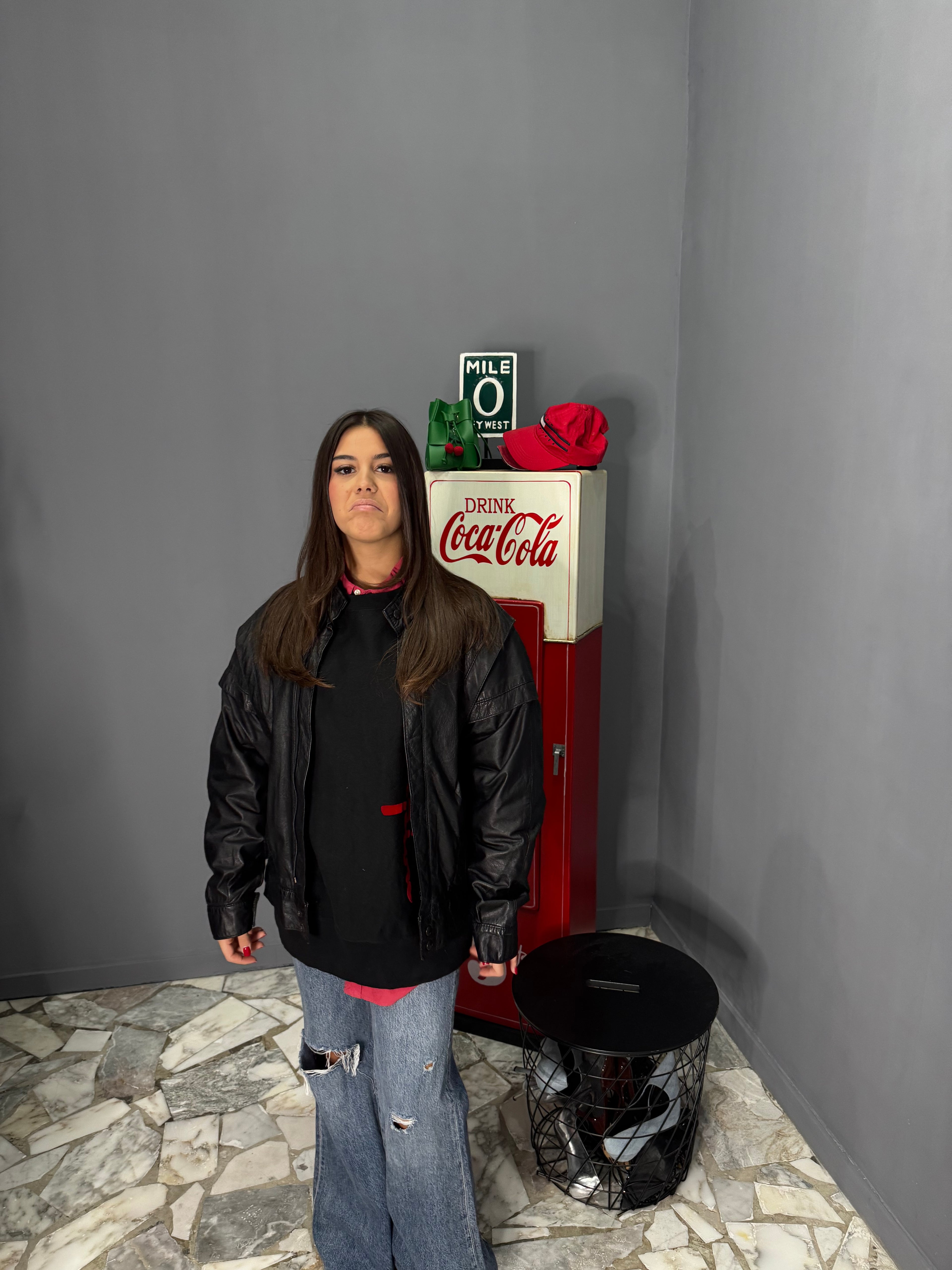 Giacca in vera pelle