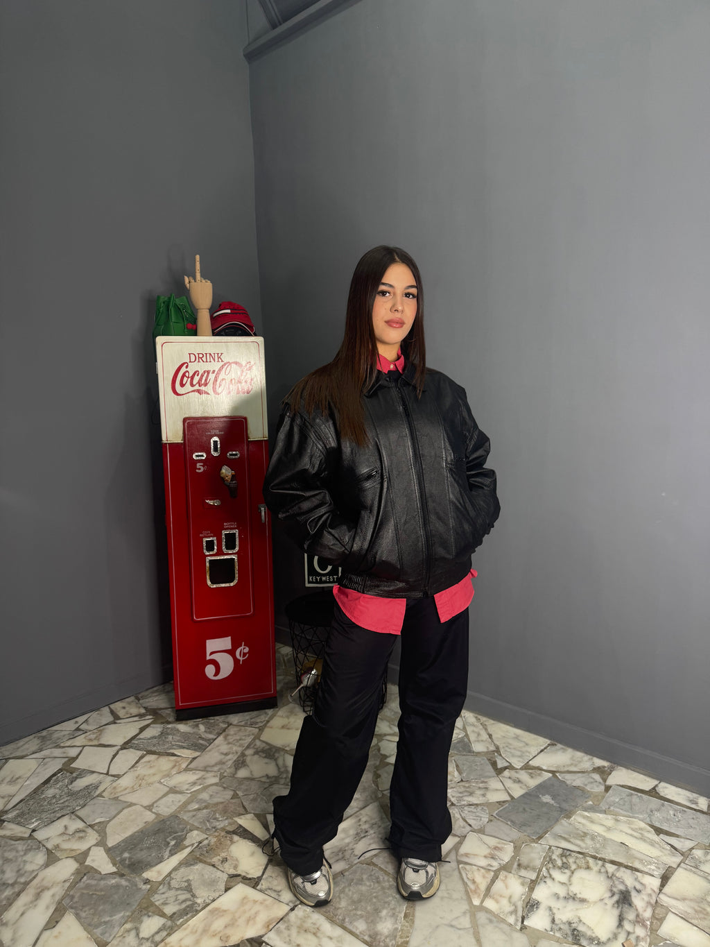 Giacca in vera pelle