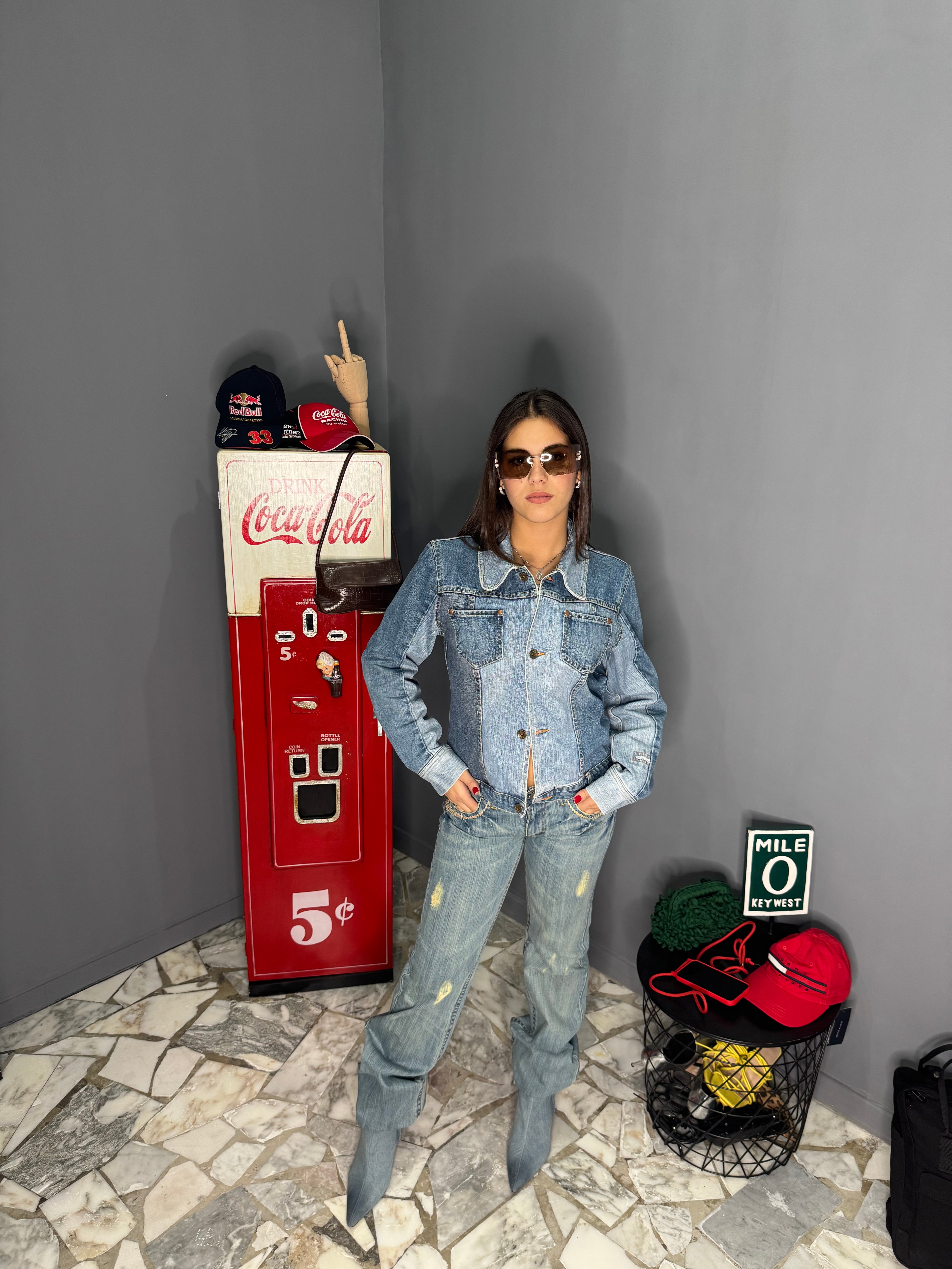 Giacca in jeans, anni 2000 vintage