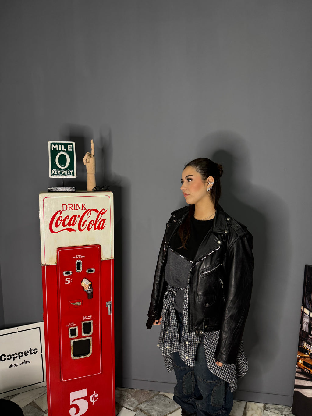 Chiodo in vera pelle