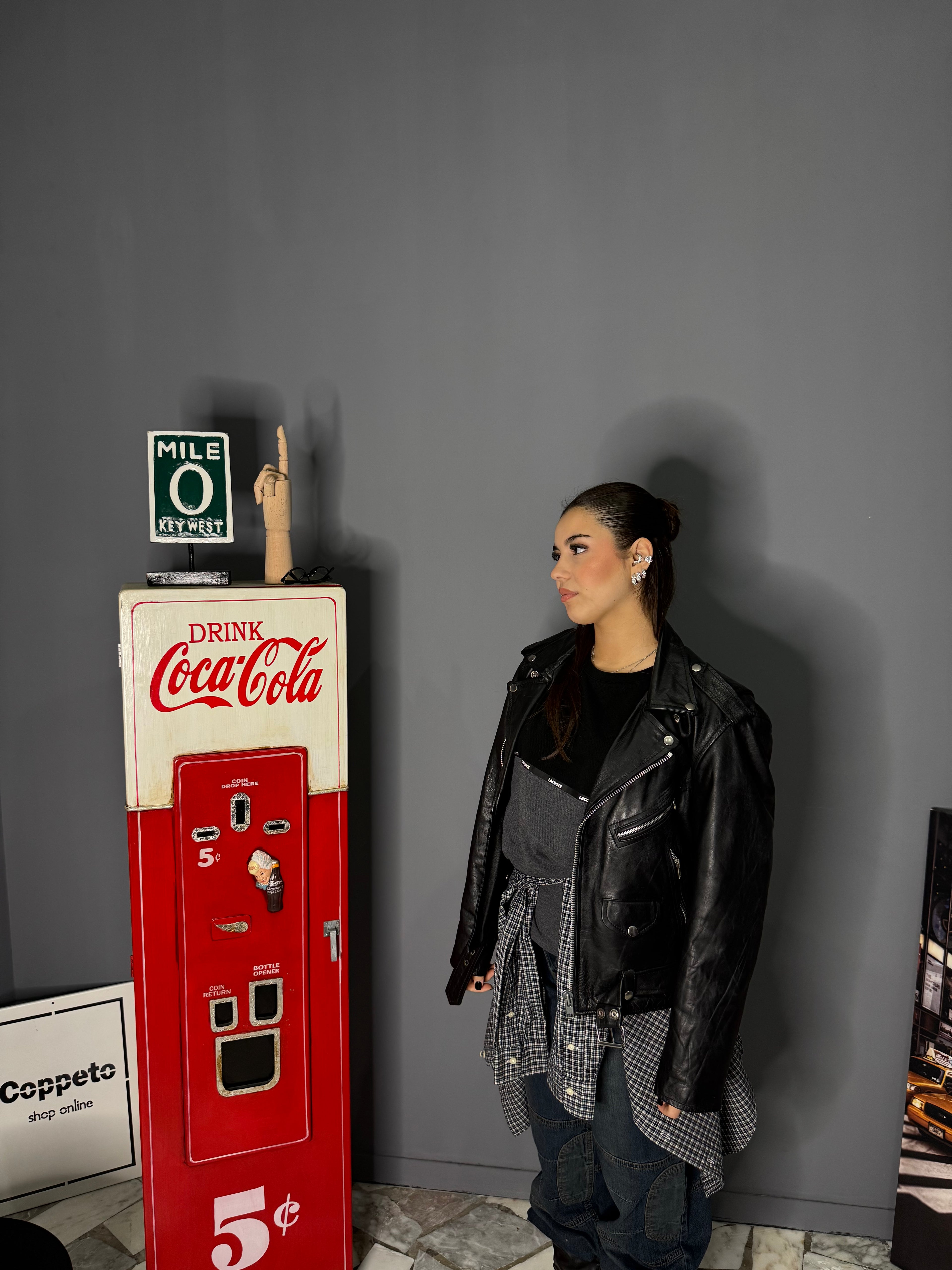 Chiodo in vera pelle