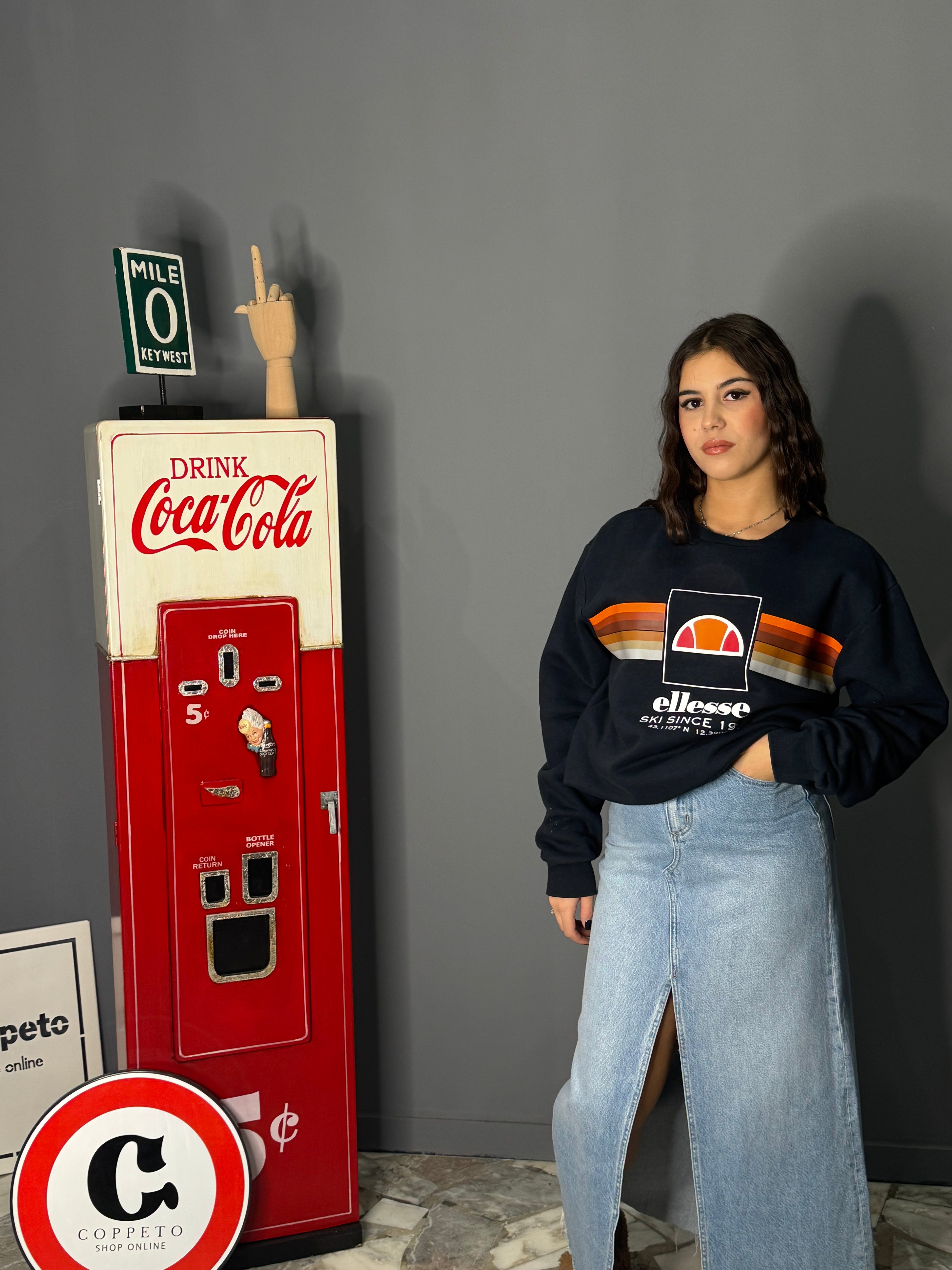 Felpa Ellesse vintage