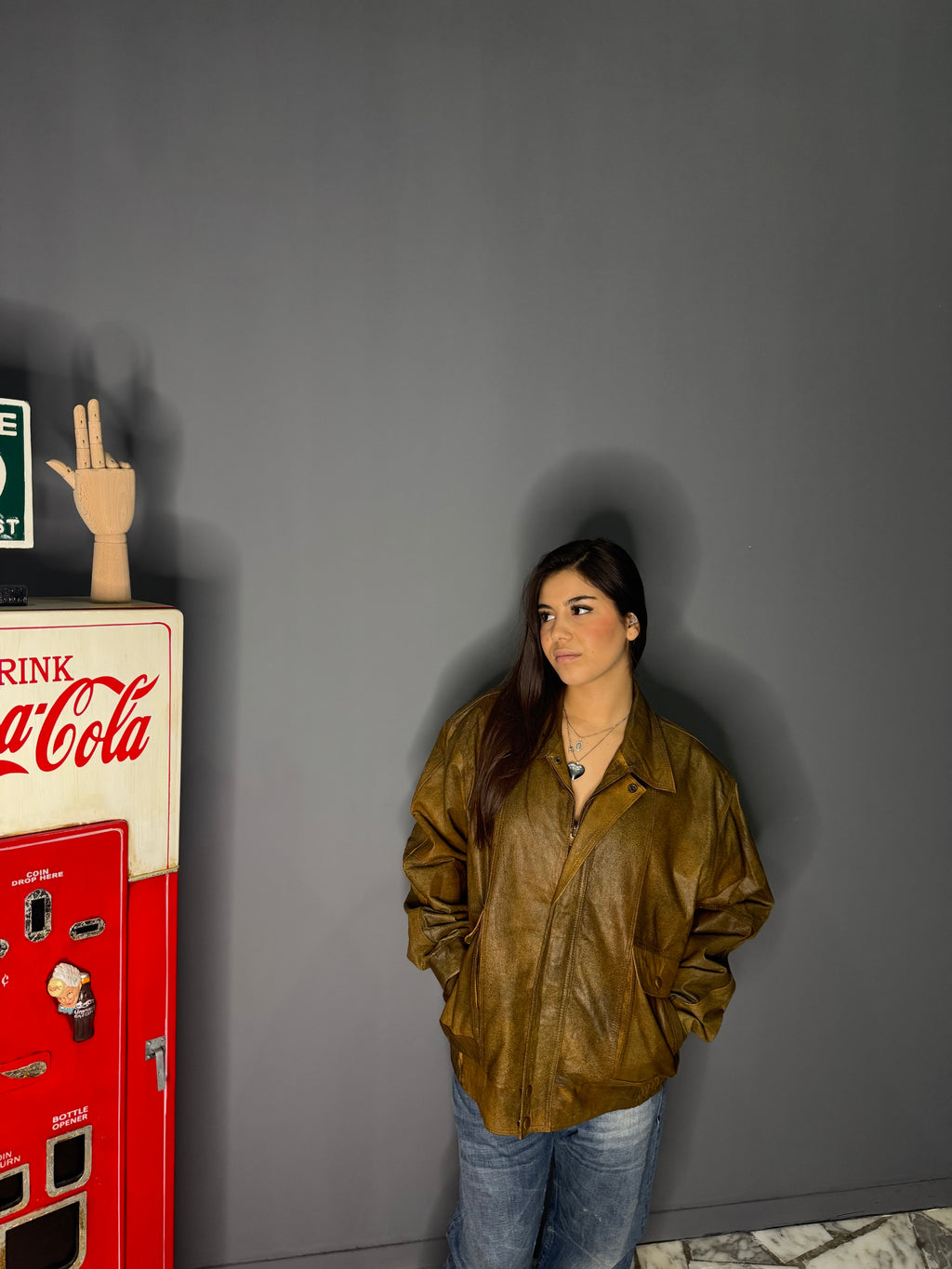 Giacca in vera pelle uomo