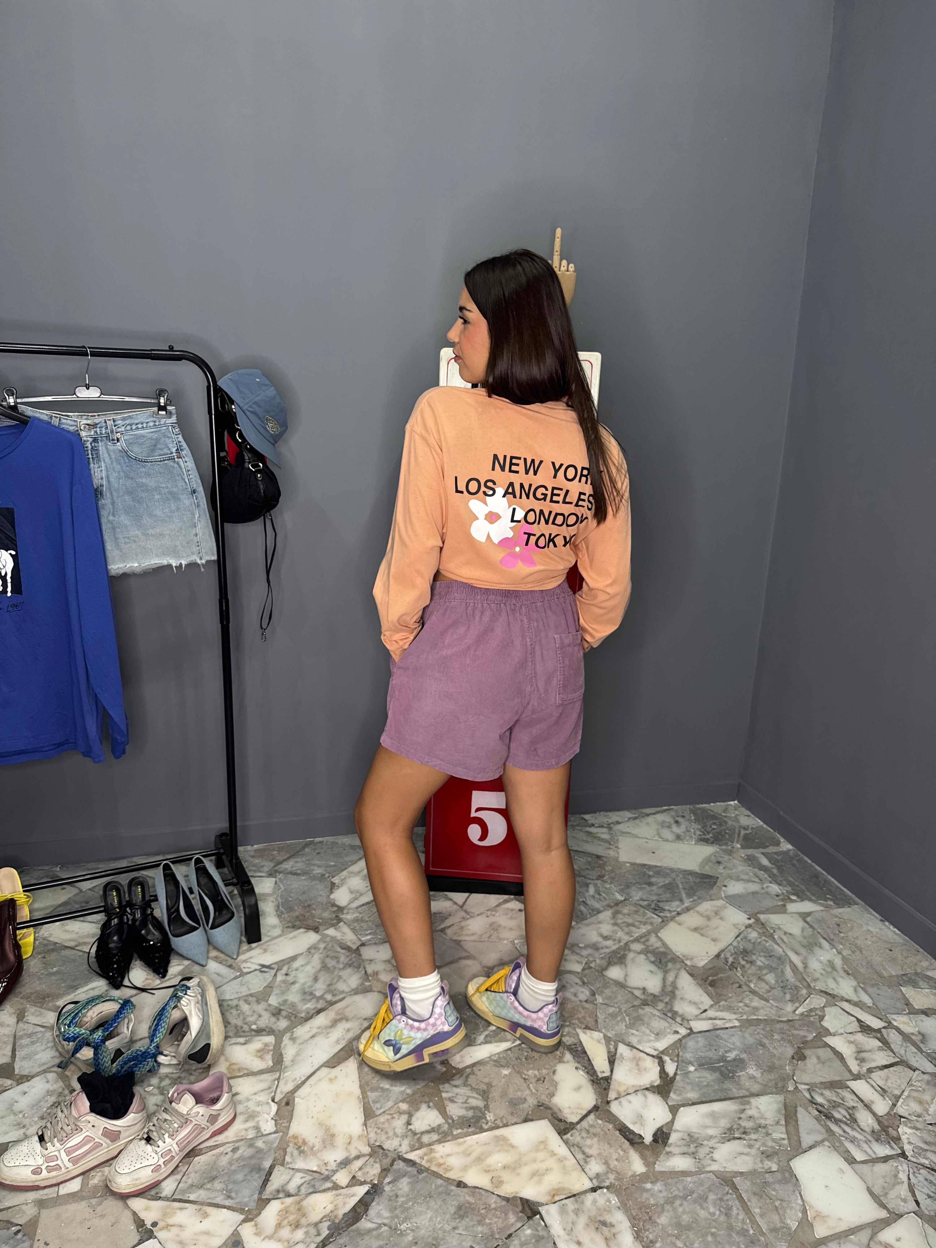 T-shirt manica lunga Stussy
