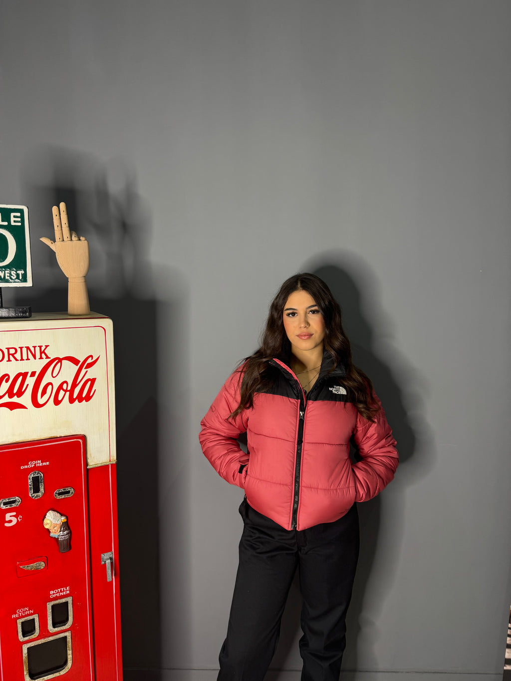 Piumino the north face donna