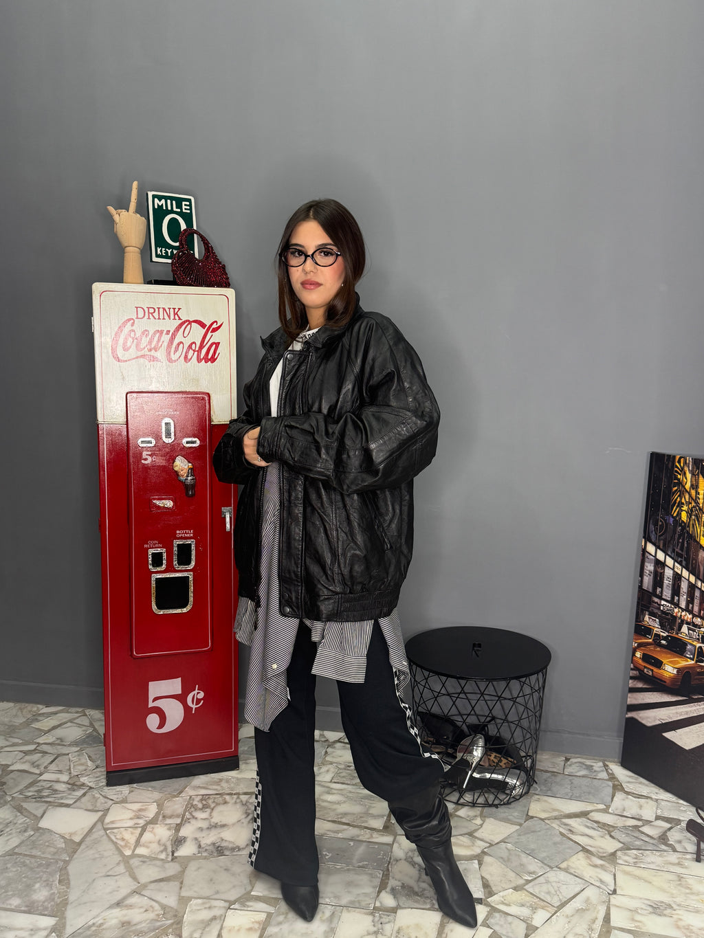 Giacca in vera pelle