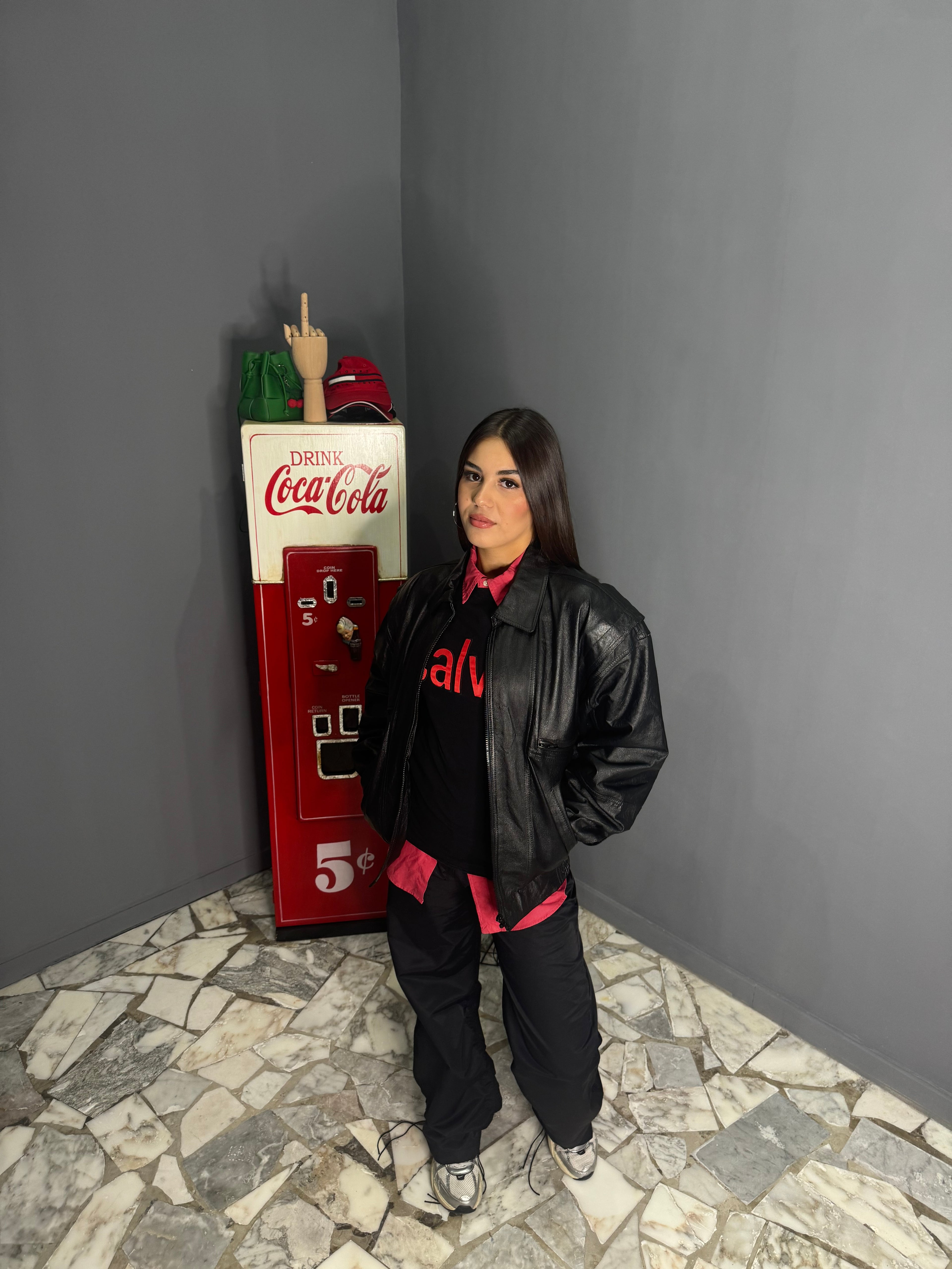 Giacca in vera pelle