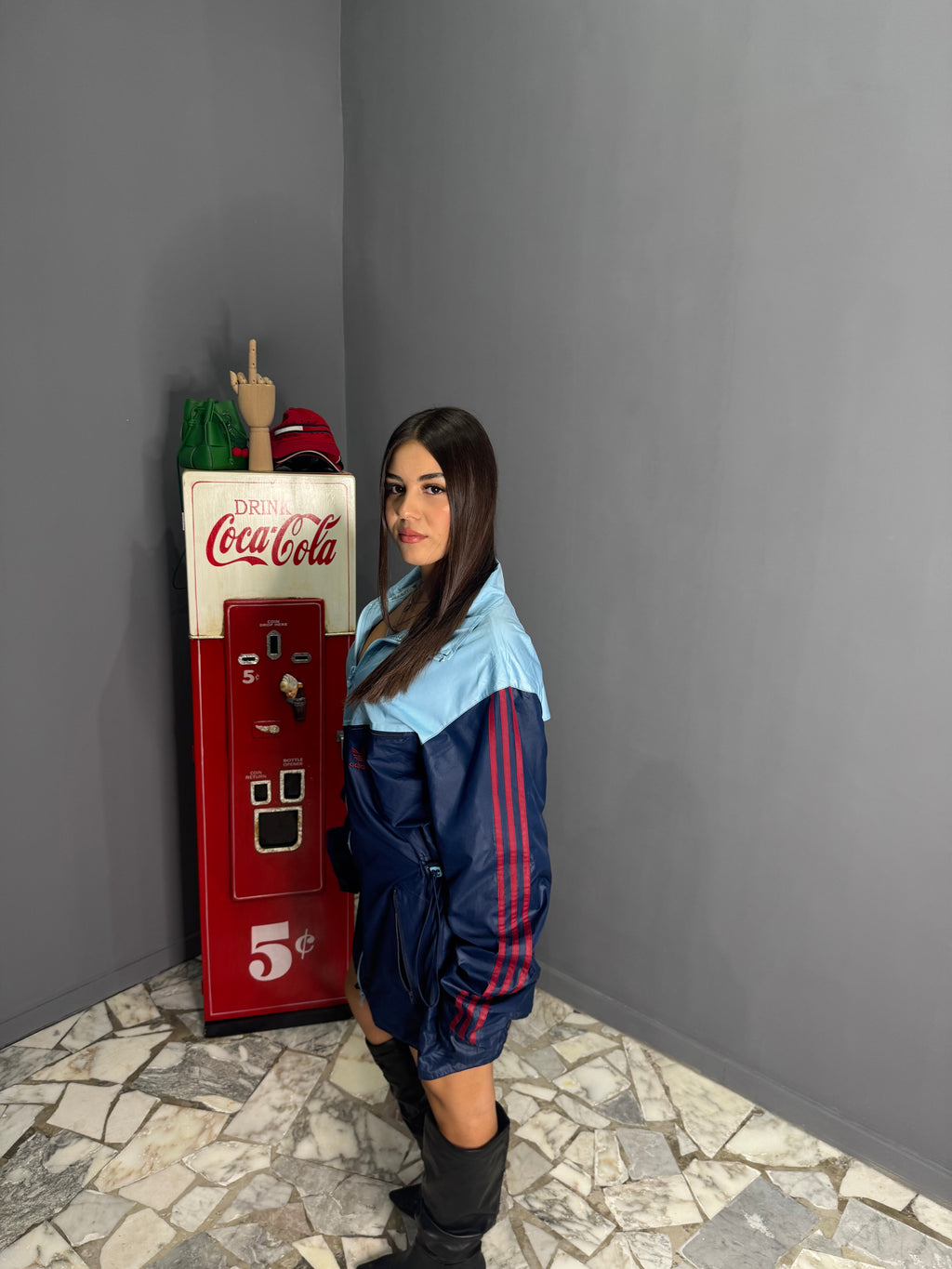 Trench Adidas impermeabile