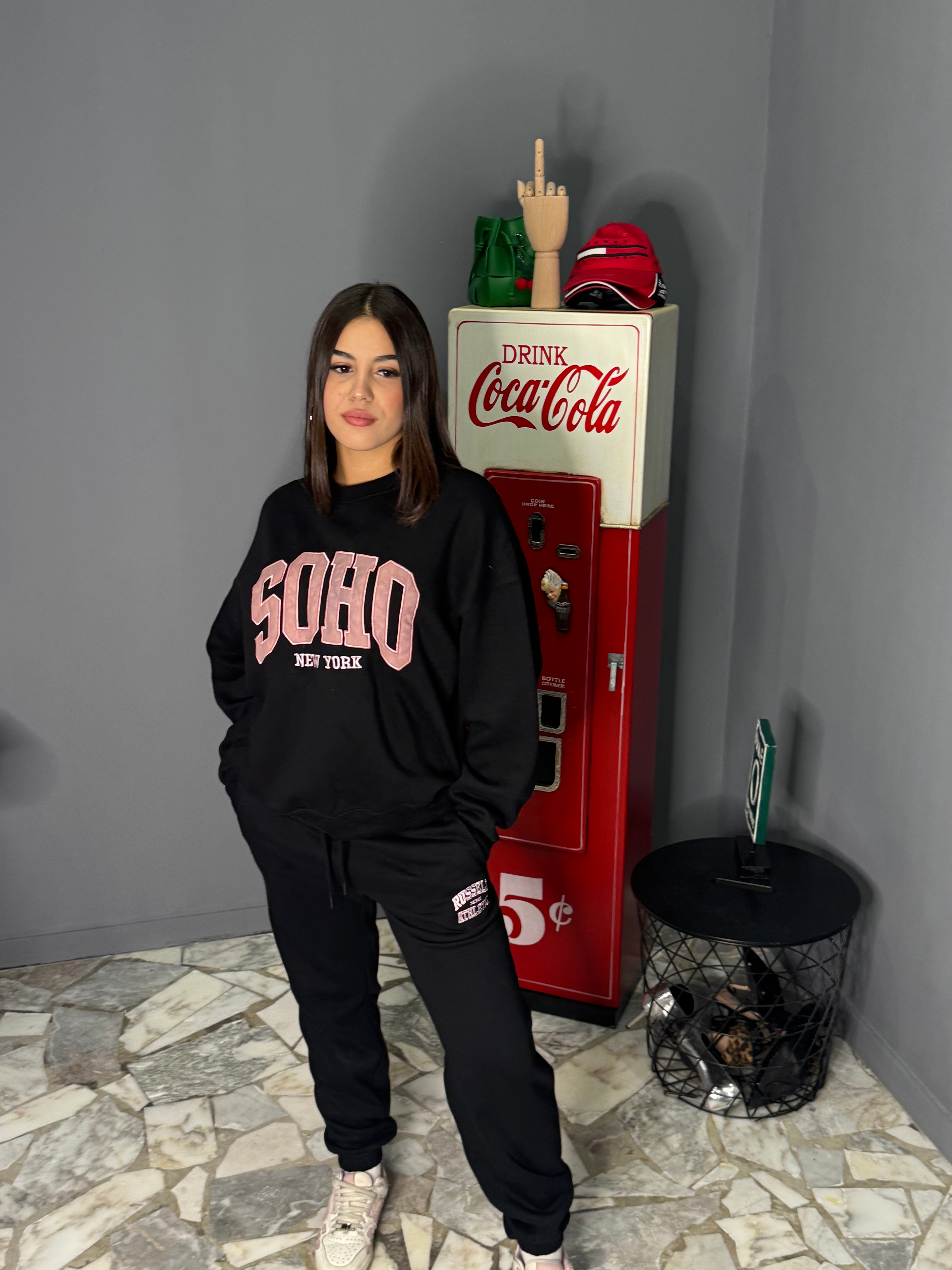 Felpa soho vintage