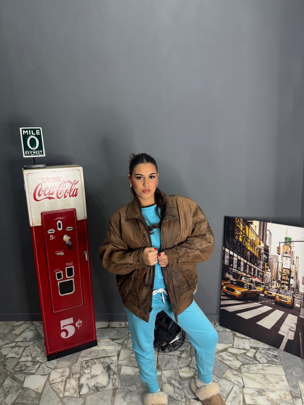 Giacca in pelle Valentino uomo