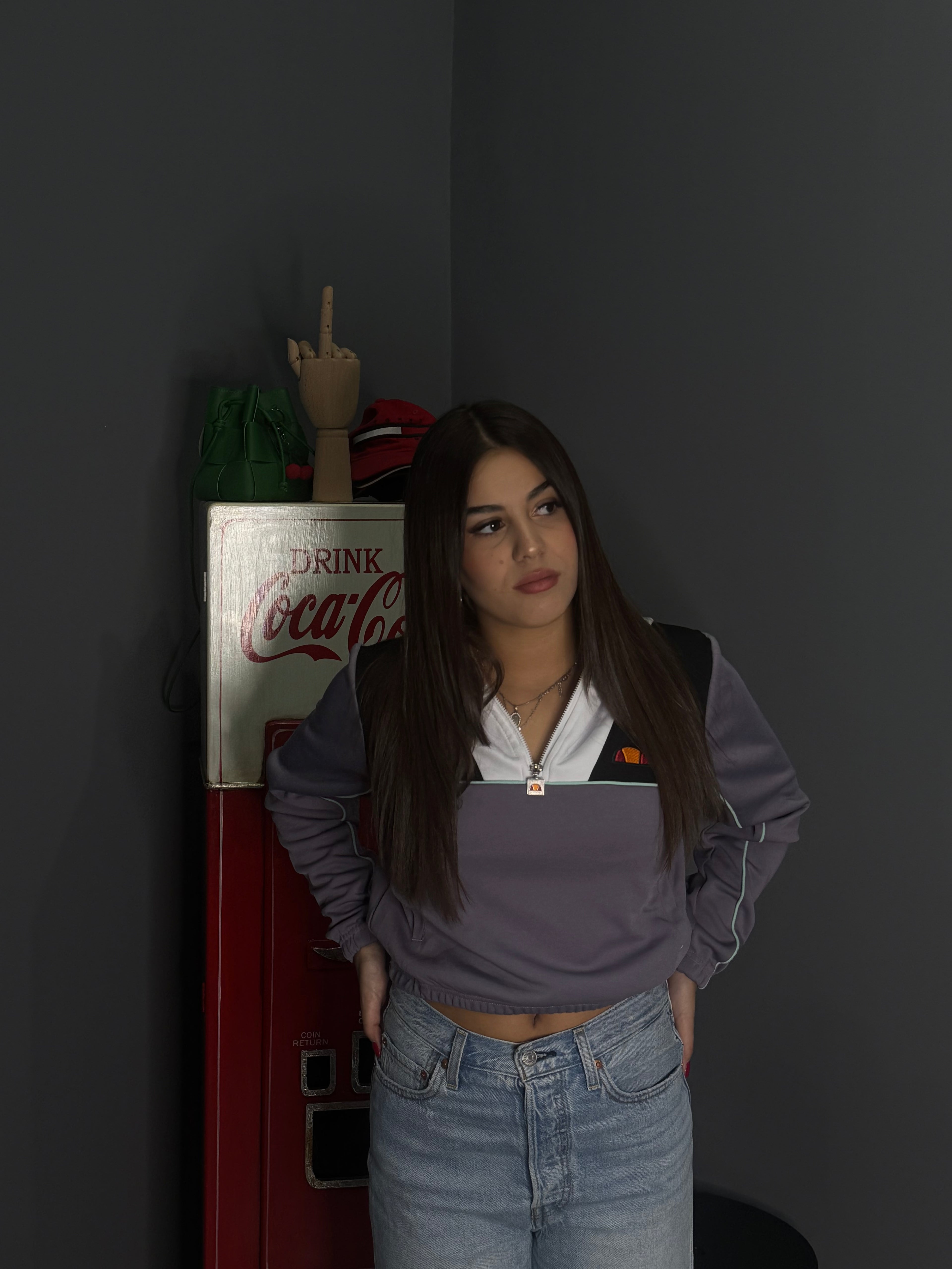 Felpa Ellesse crop