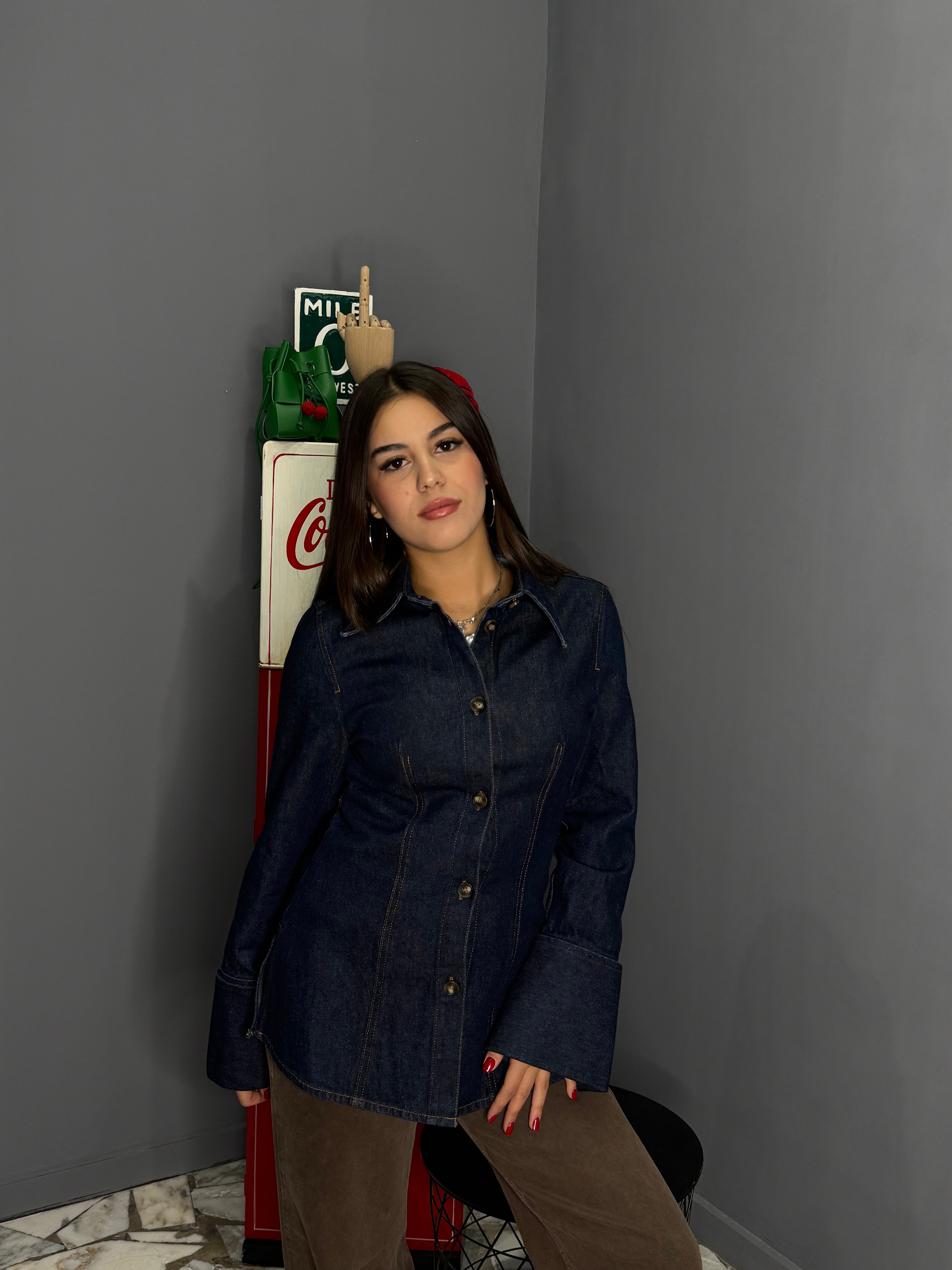 Camicia in denim outlet H&M