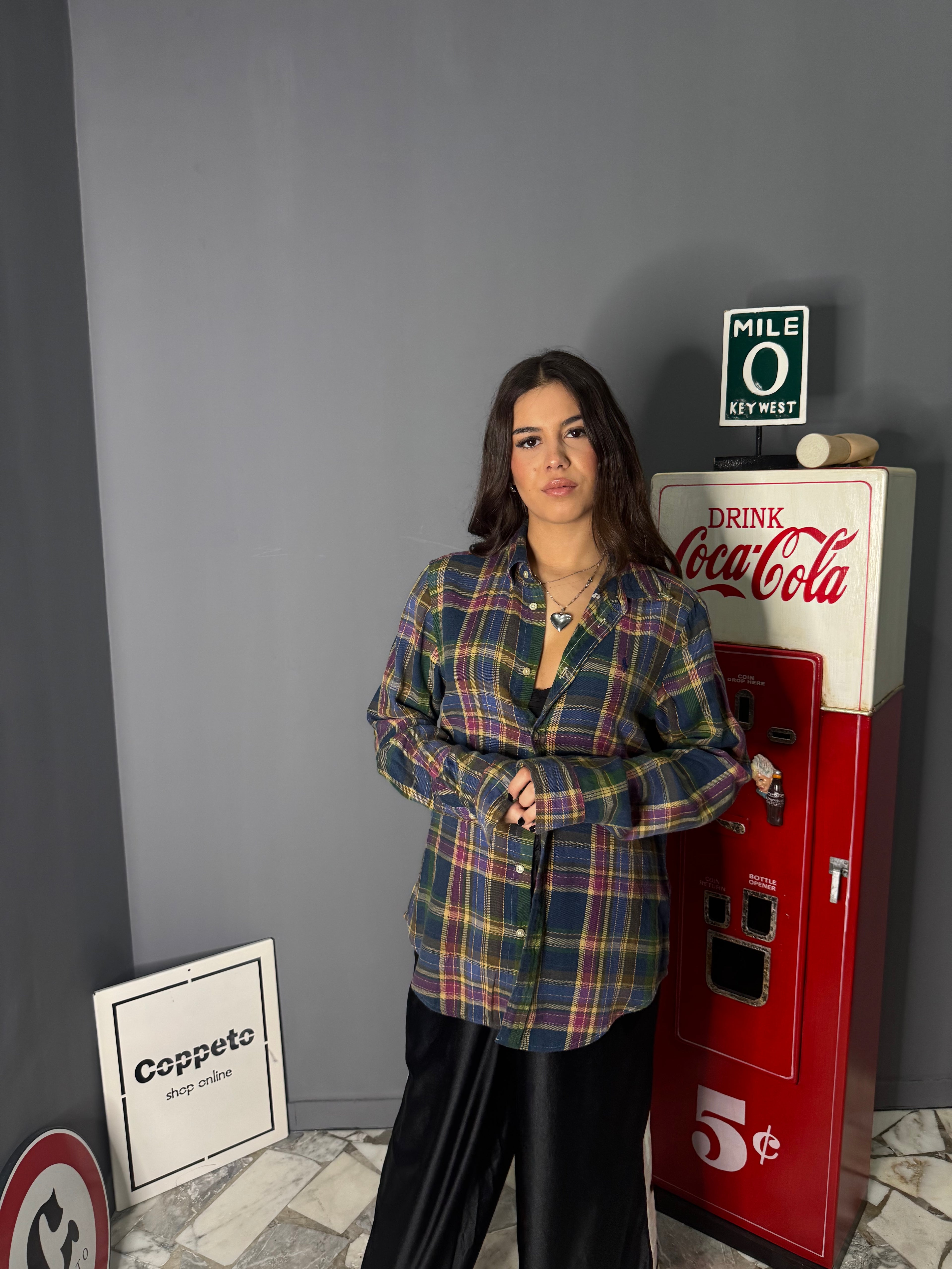 Camicia ralph lauren in flanella