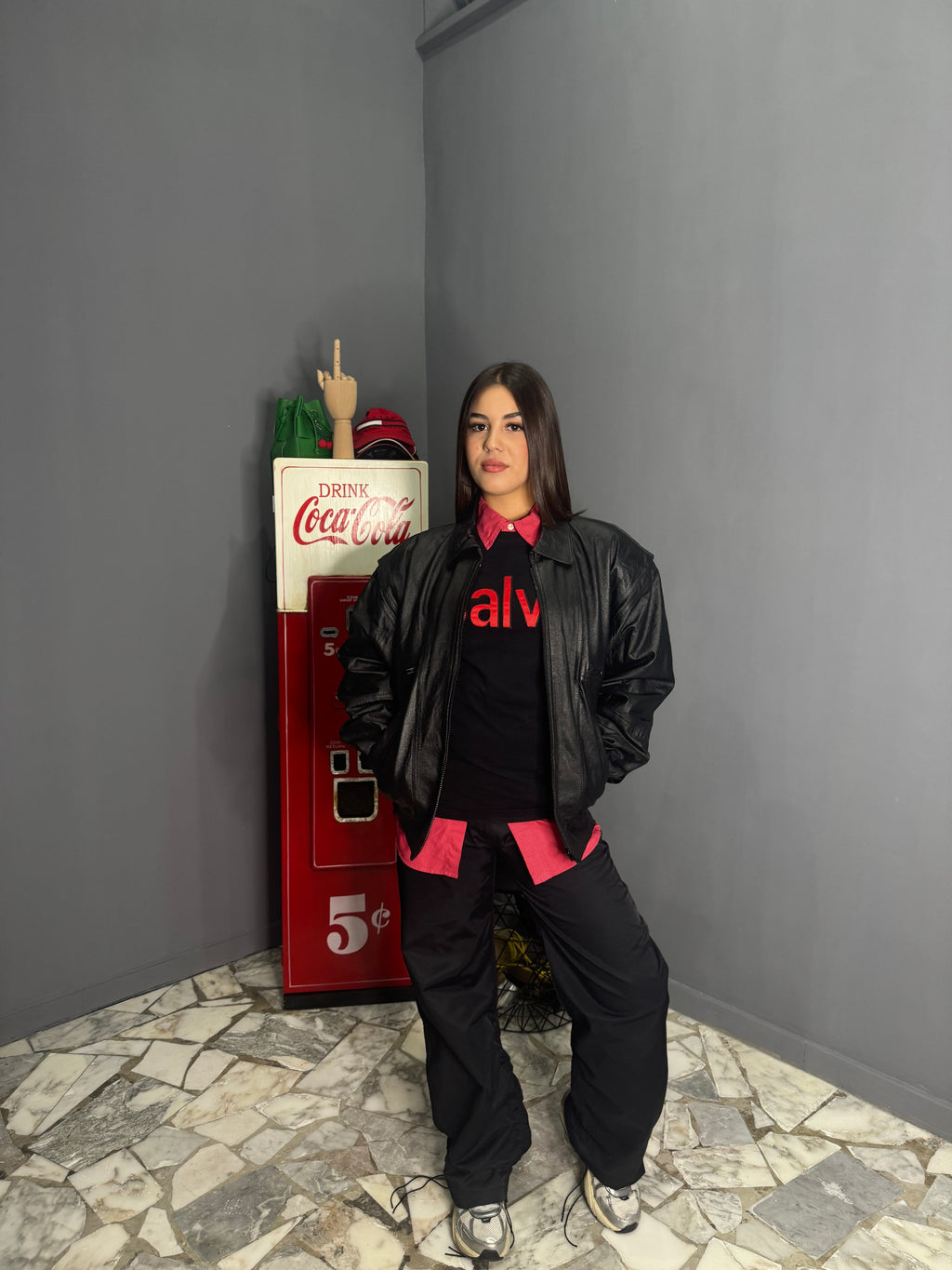 Giacca in vera pelle