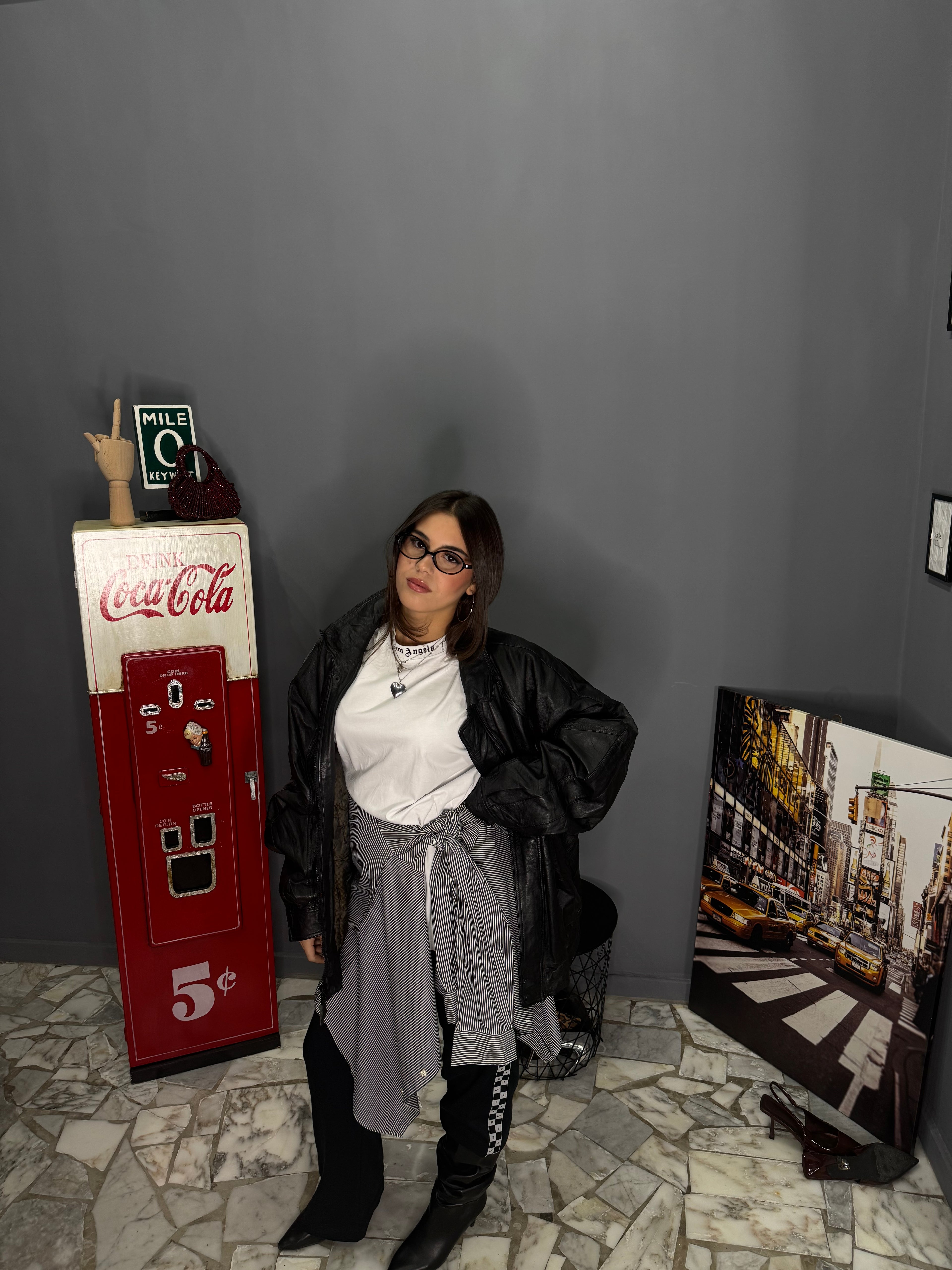 Giacca in vera pelle