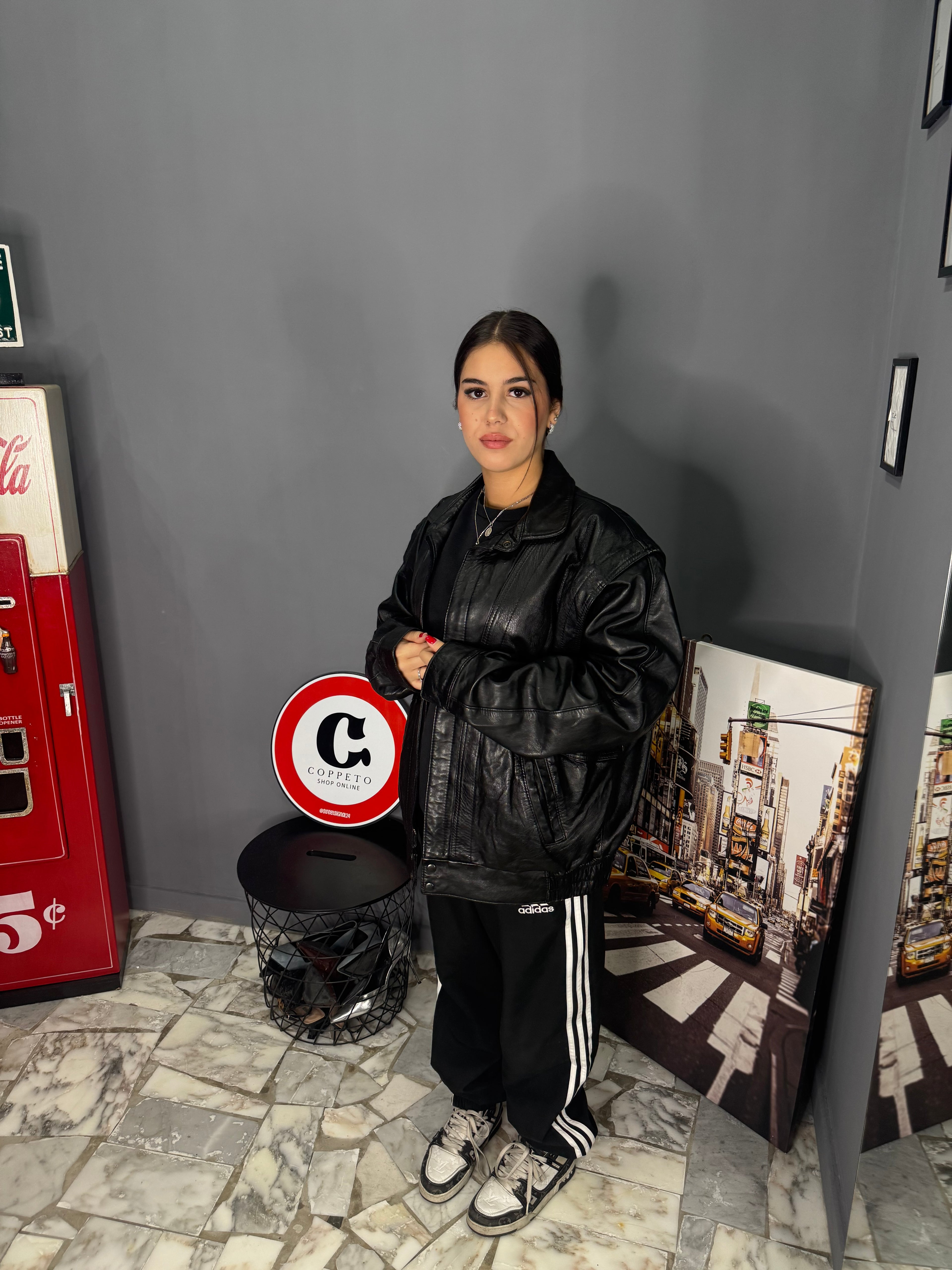 Giacca in vera pelle