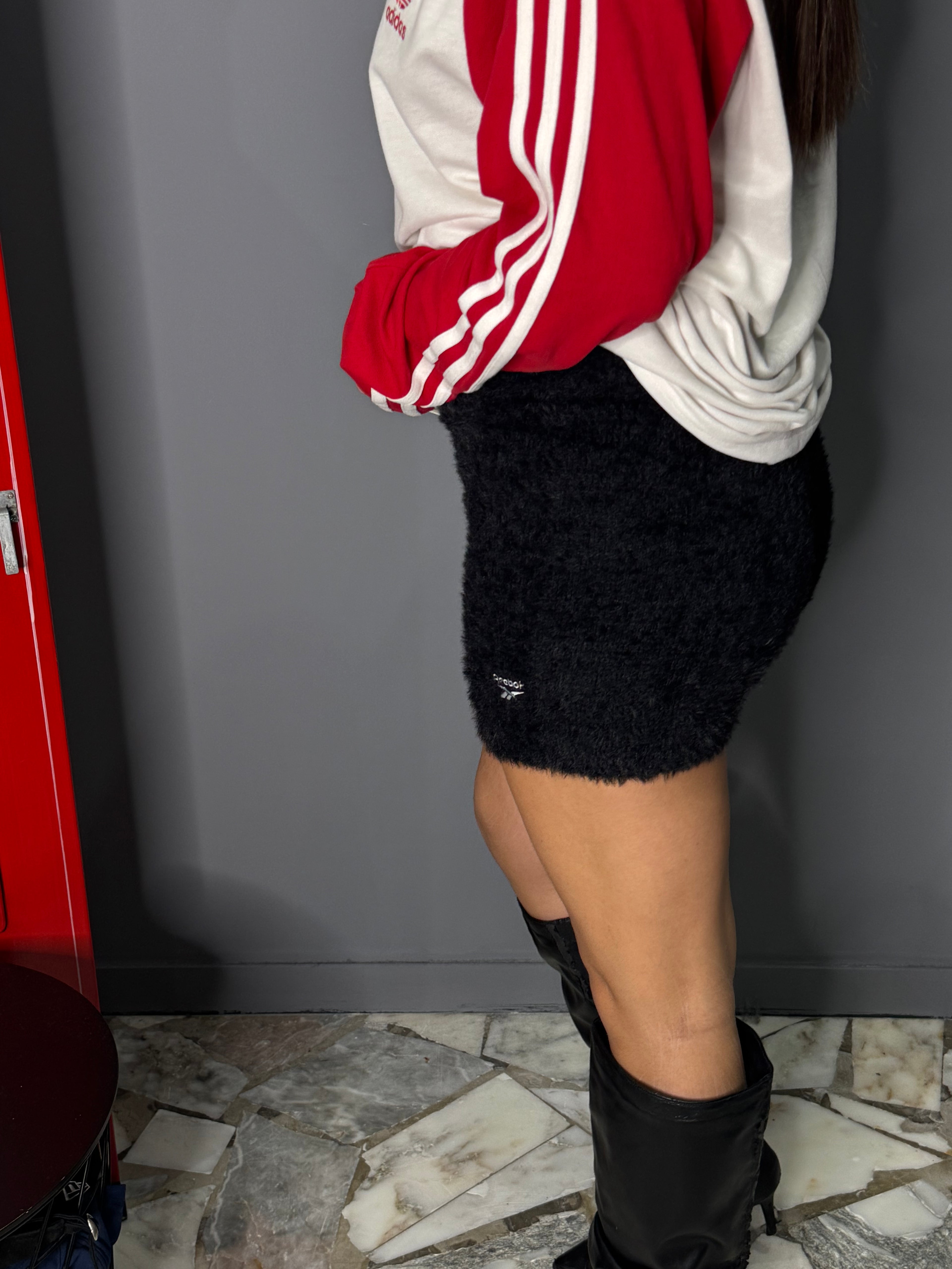 Pantaloncino rebook peluche