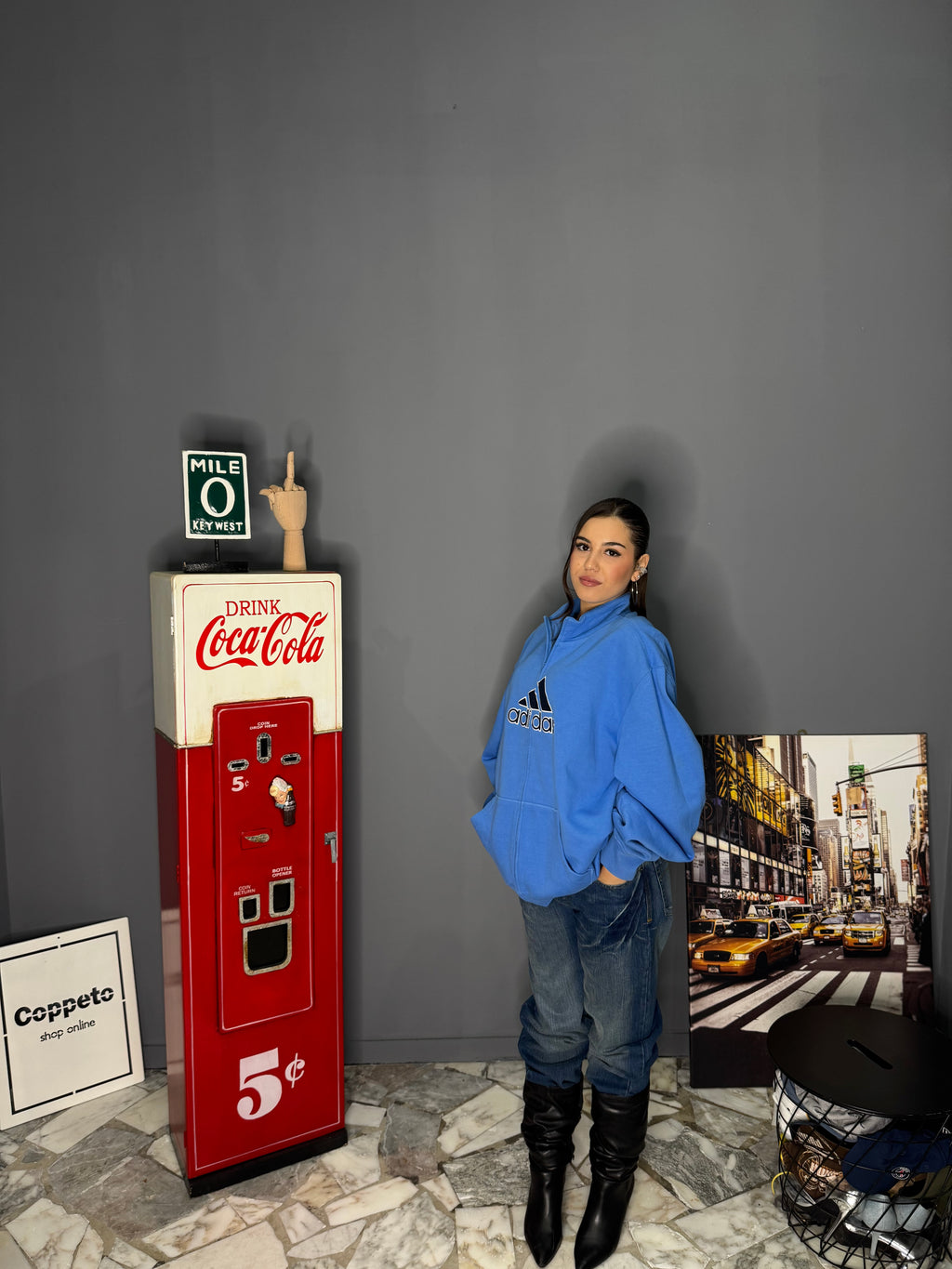 Felpone Adidas vintage