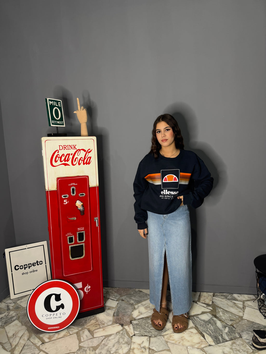 Felpa Ellesse vintage