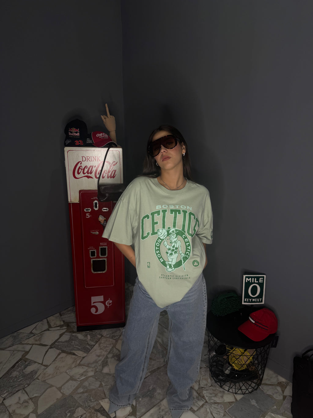 T-shirt Celtics vintage