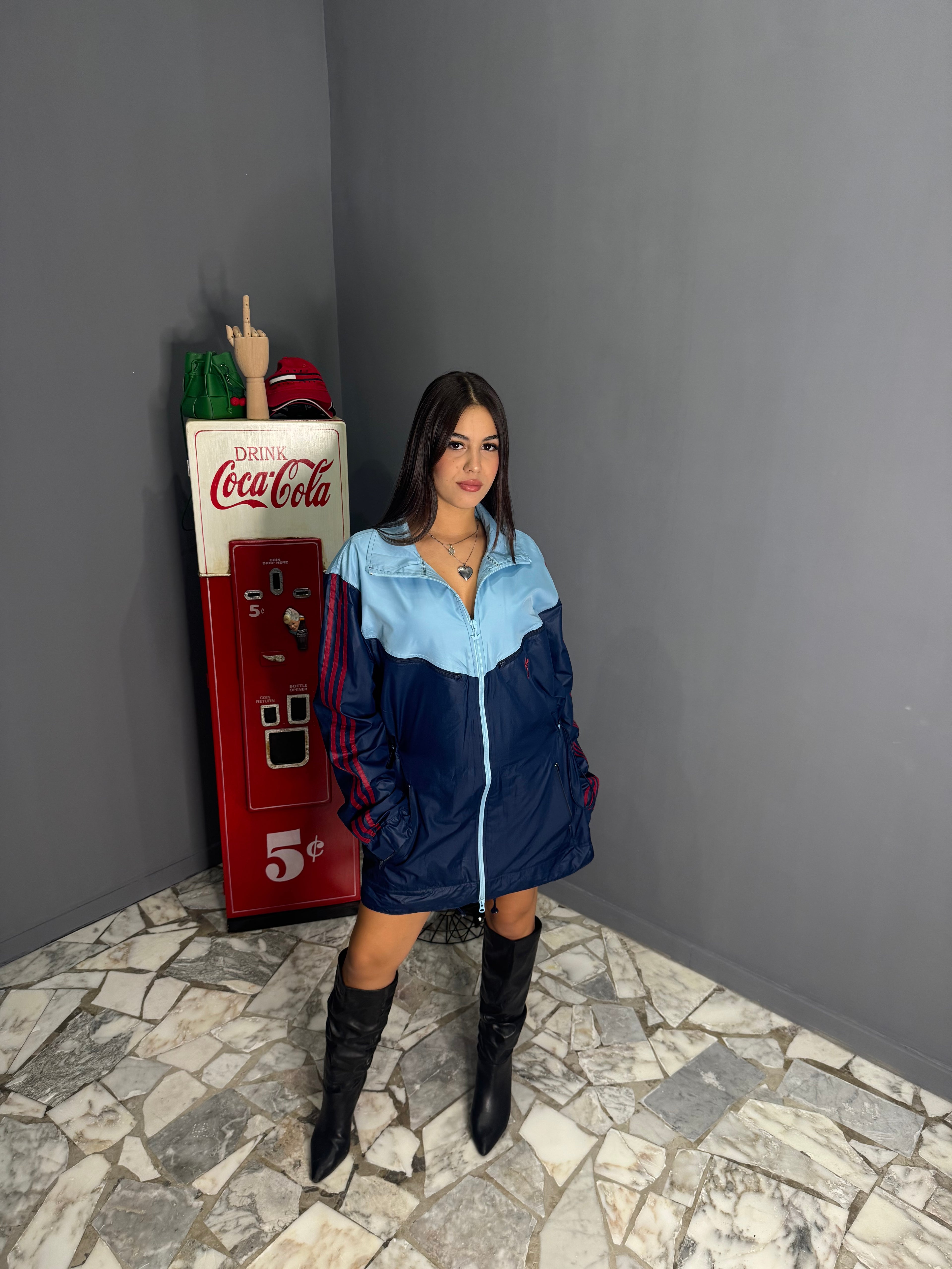 Trench Adidas impermeabile