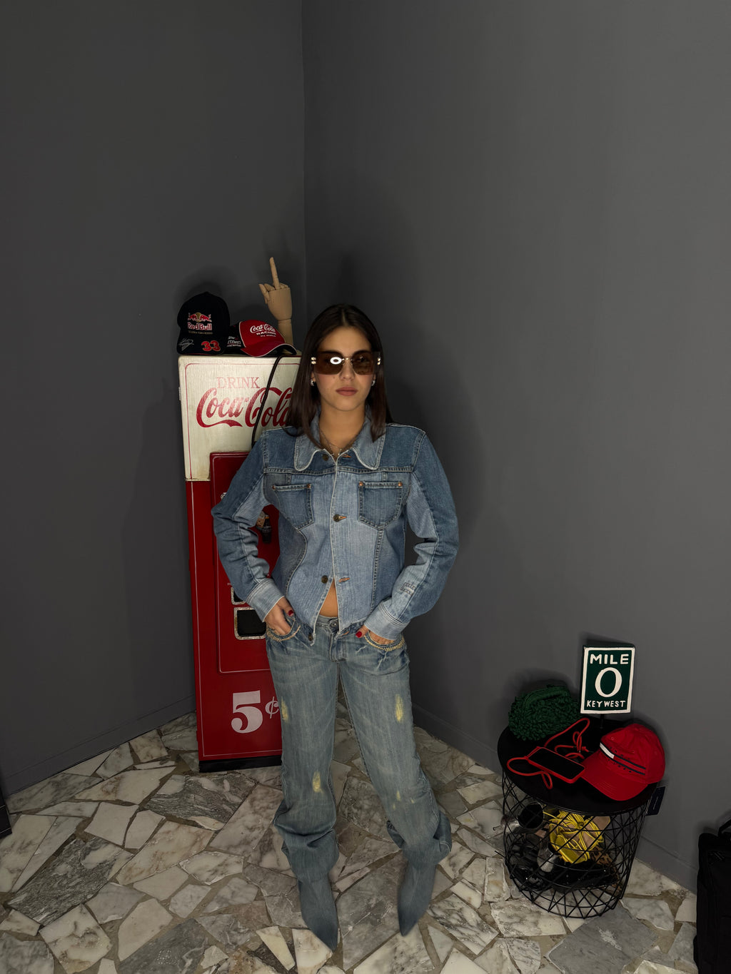 Giacca in jeans, anni 2000 vintage
