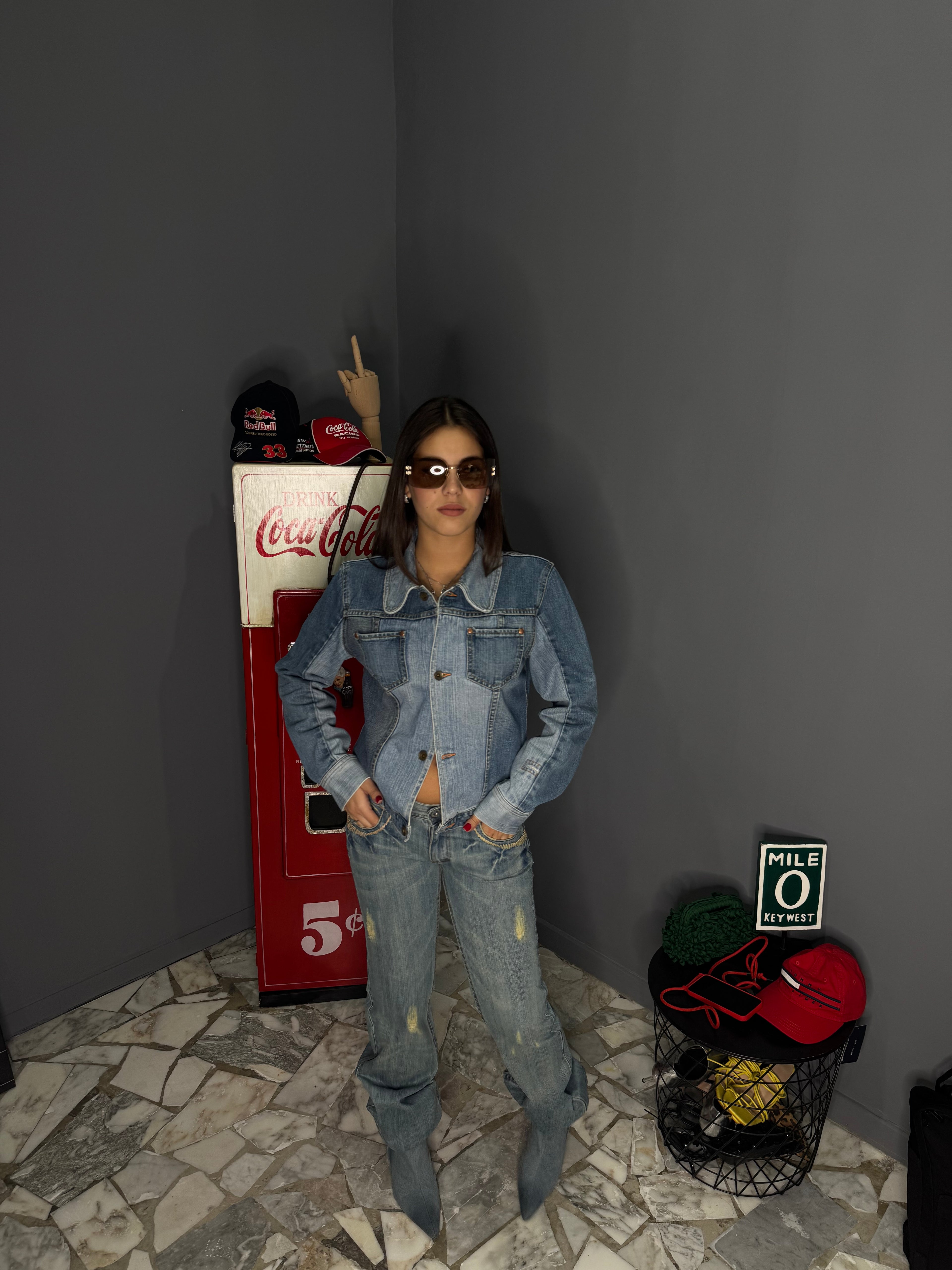 Giacca in jeans, anni 2000 vintage