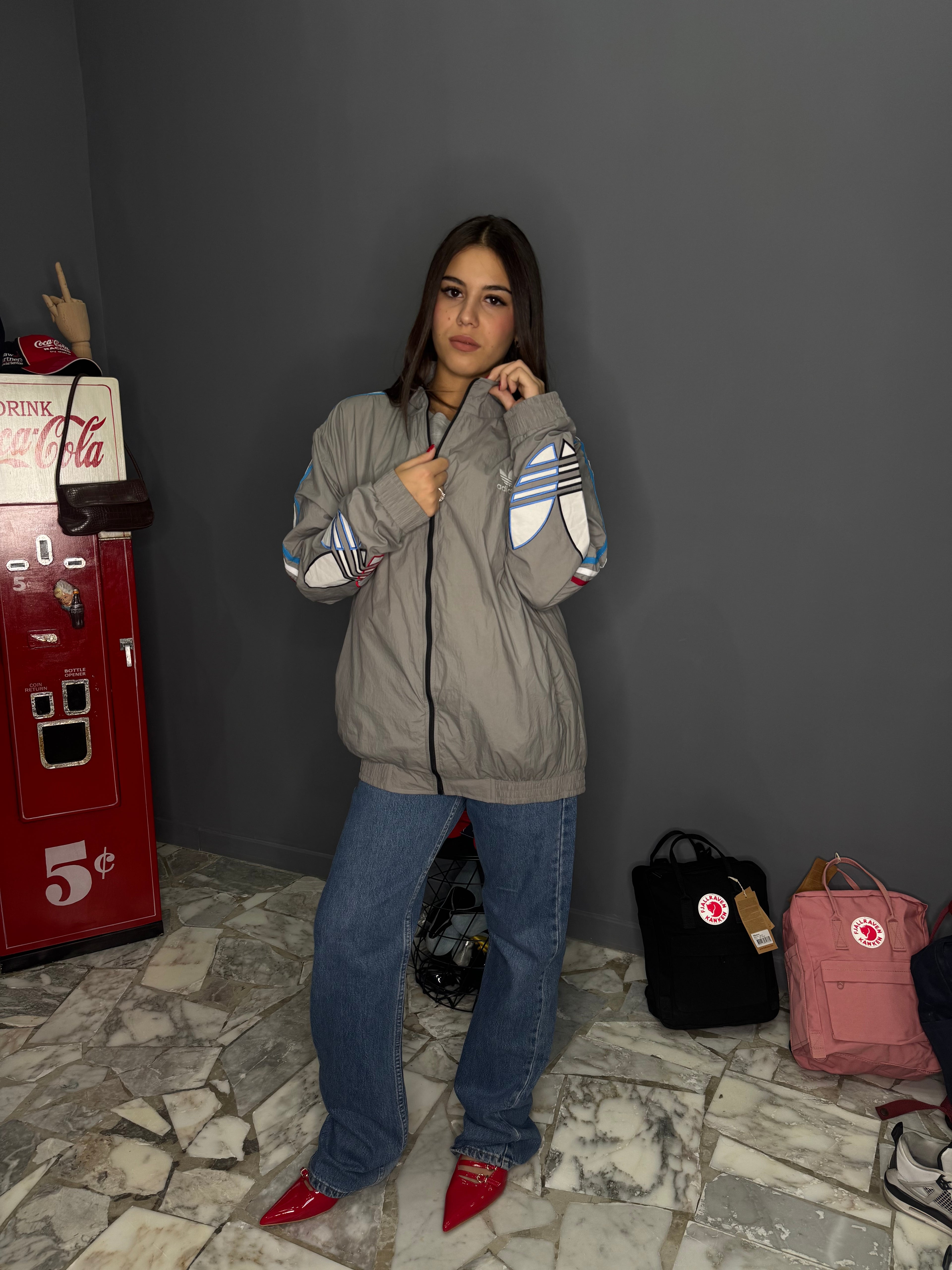 Giacca, anti vento, Adidas