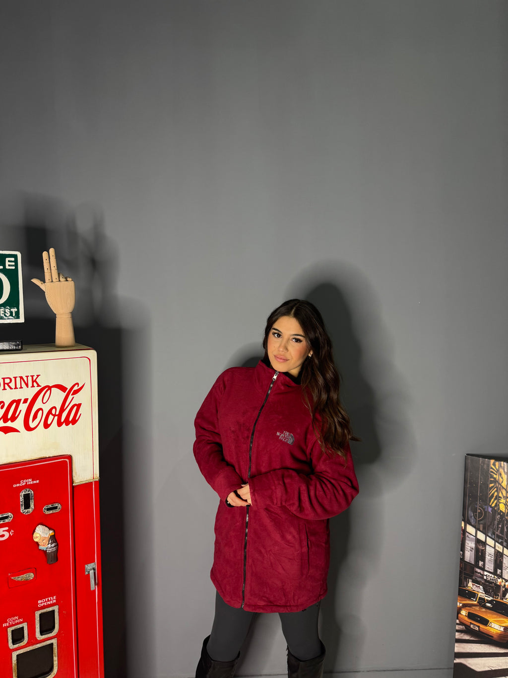 Pile the north face doppio colore