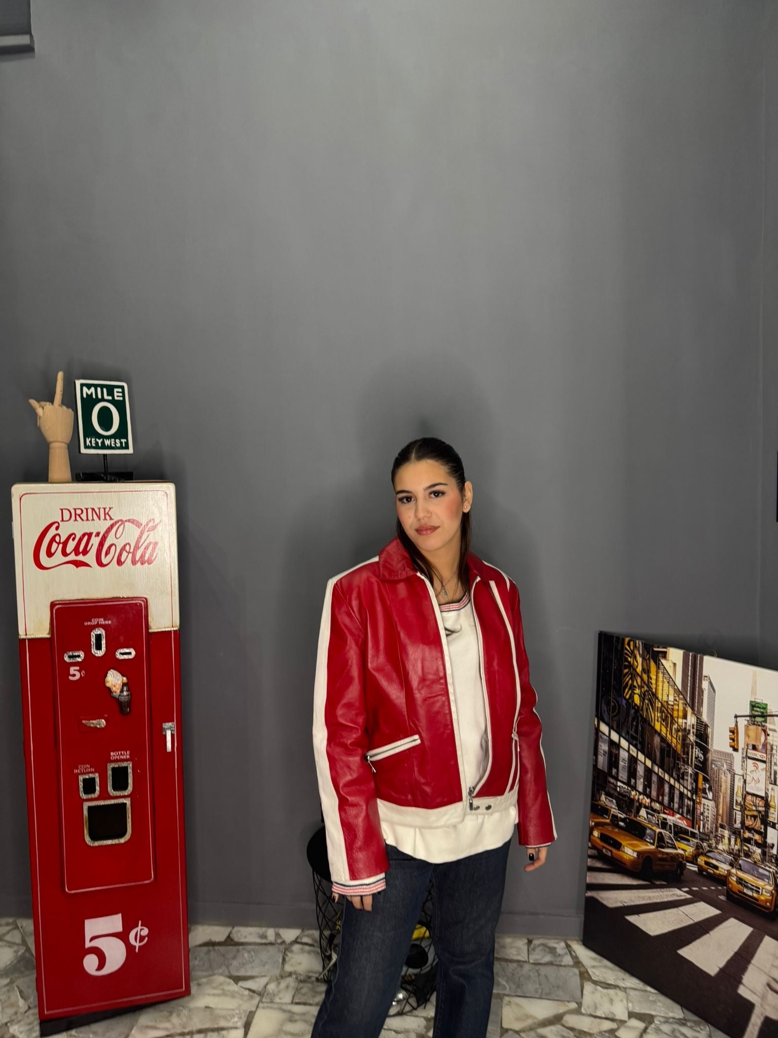 Giacca in vera pelle