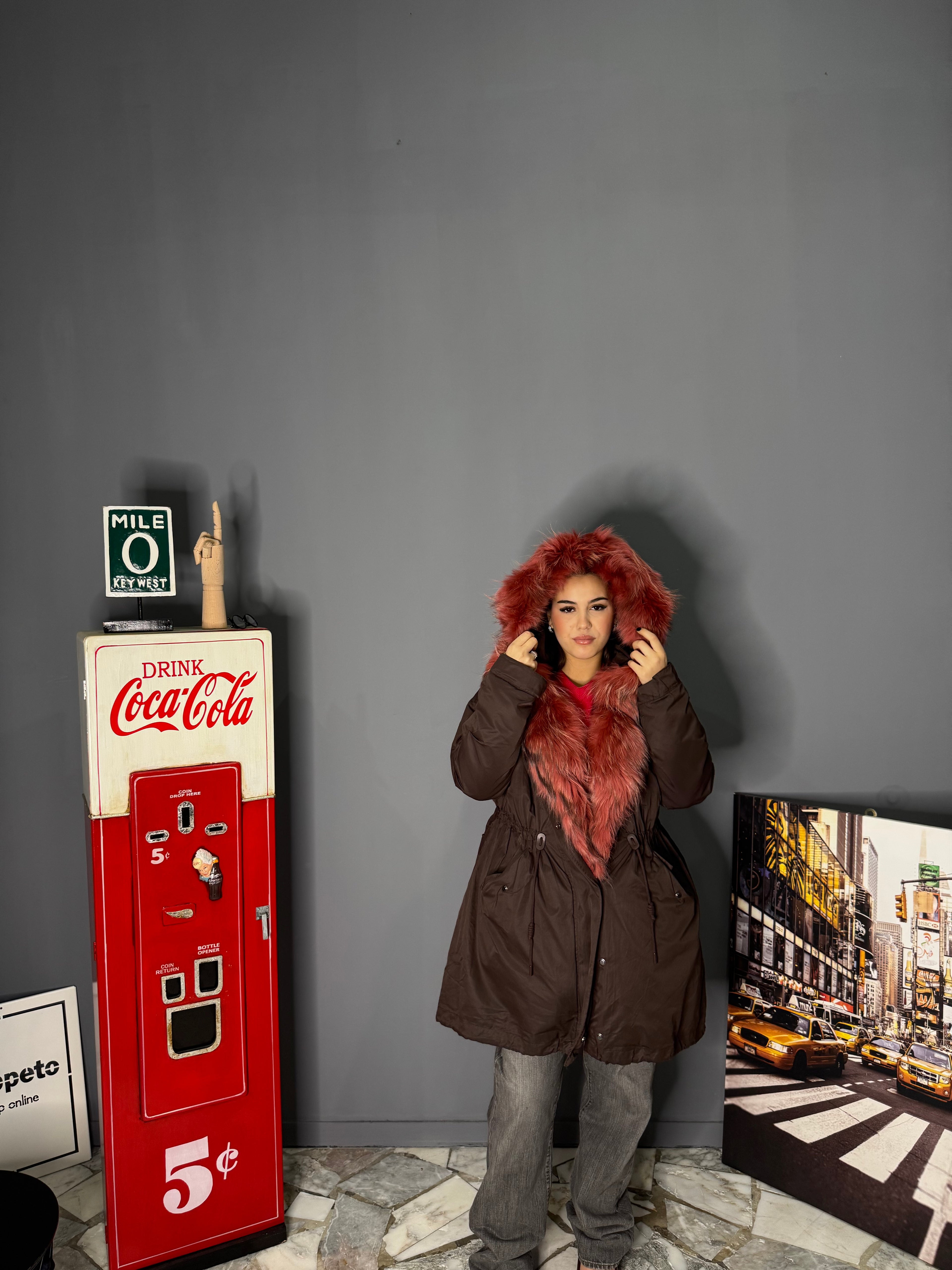 Piumino parka veromoda outlet