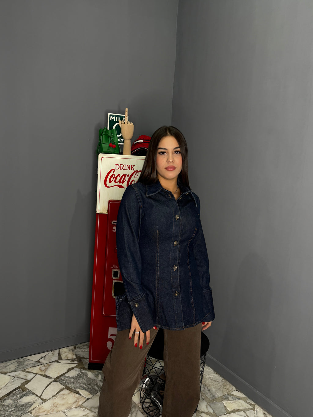 Camicia in denim outlet H&M