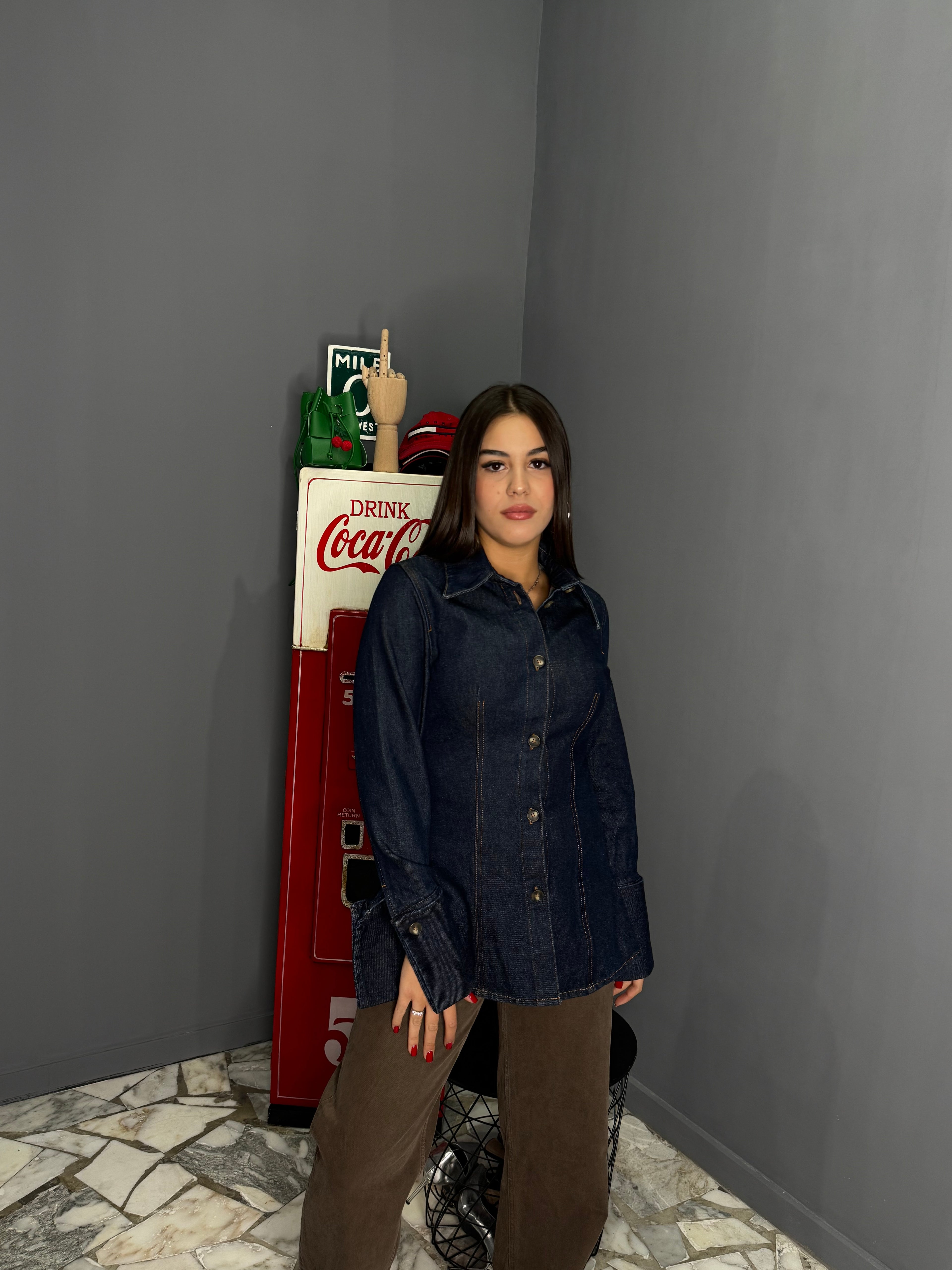Camicia in denim outlet H&M