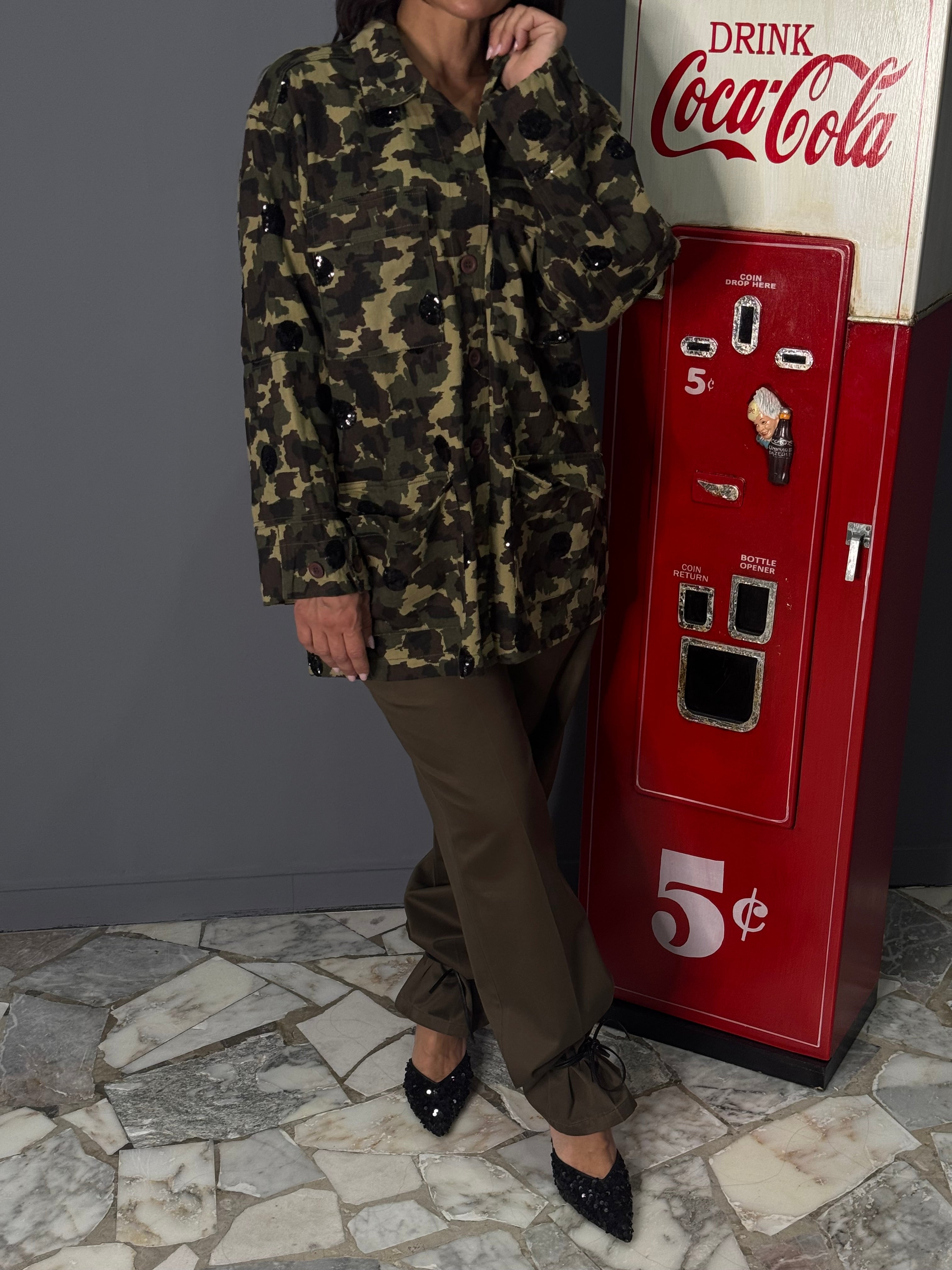 Giacca Militare vintage essentiel