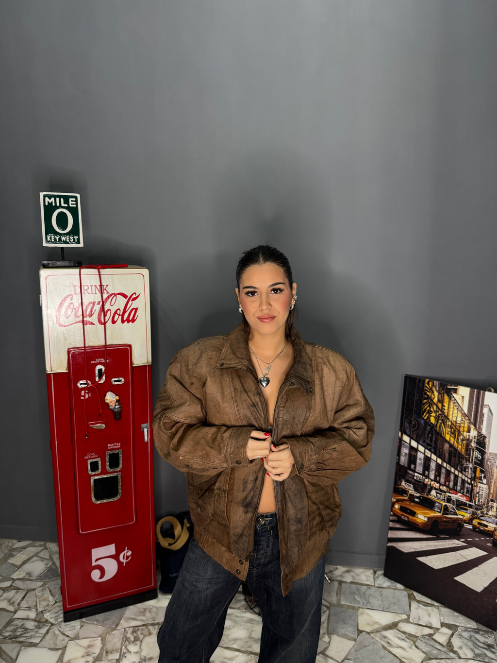 Giacca in pelle Valentino uomo