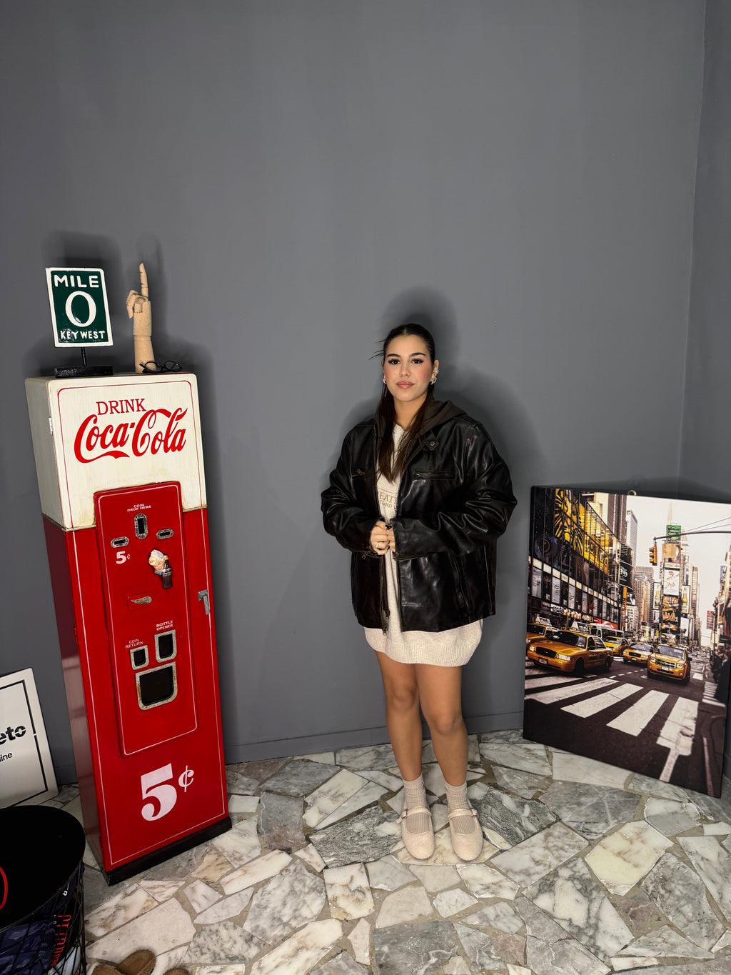 Giacca vera pelle levi’s lucido