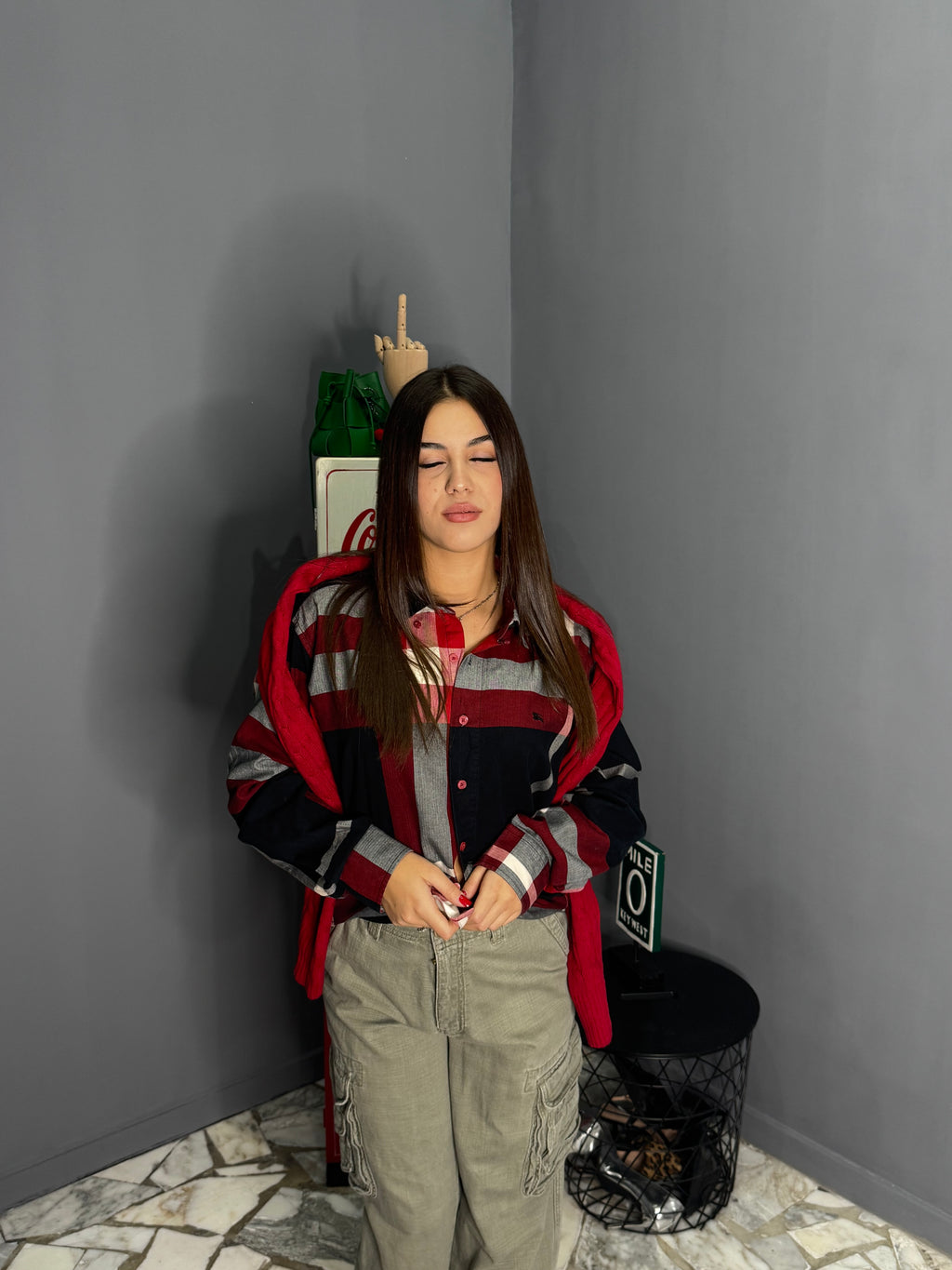 Camicia vintage burberry