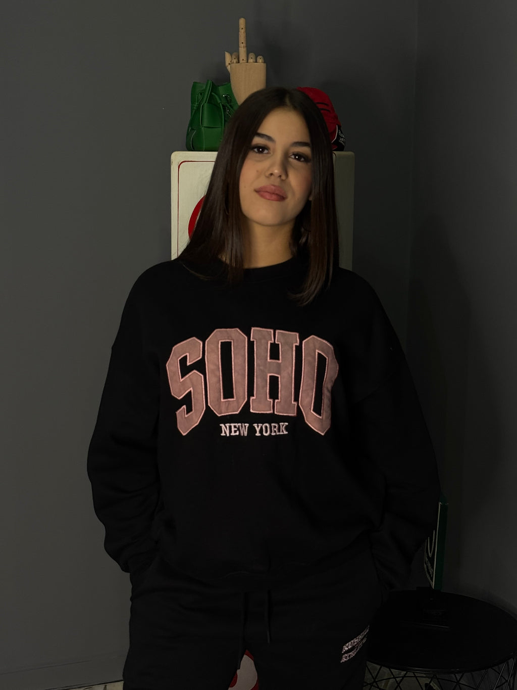 Felpa soho vintage