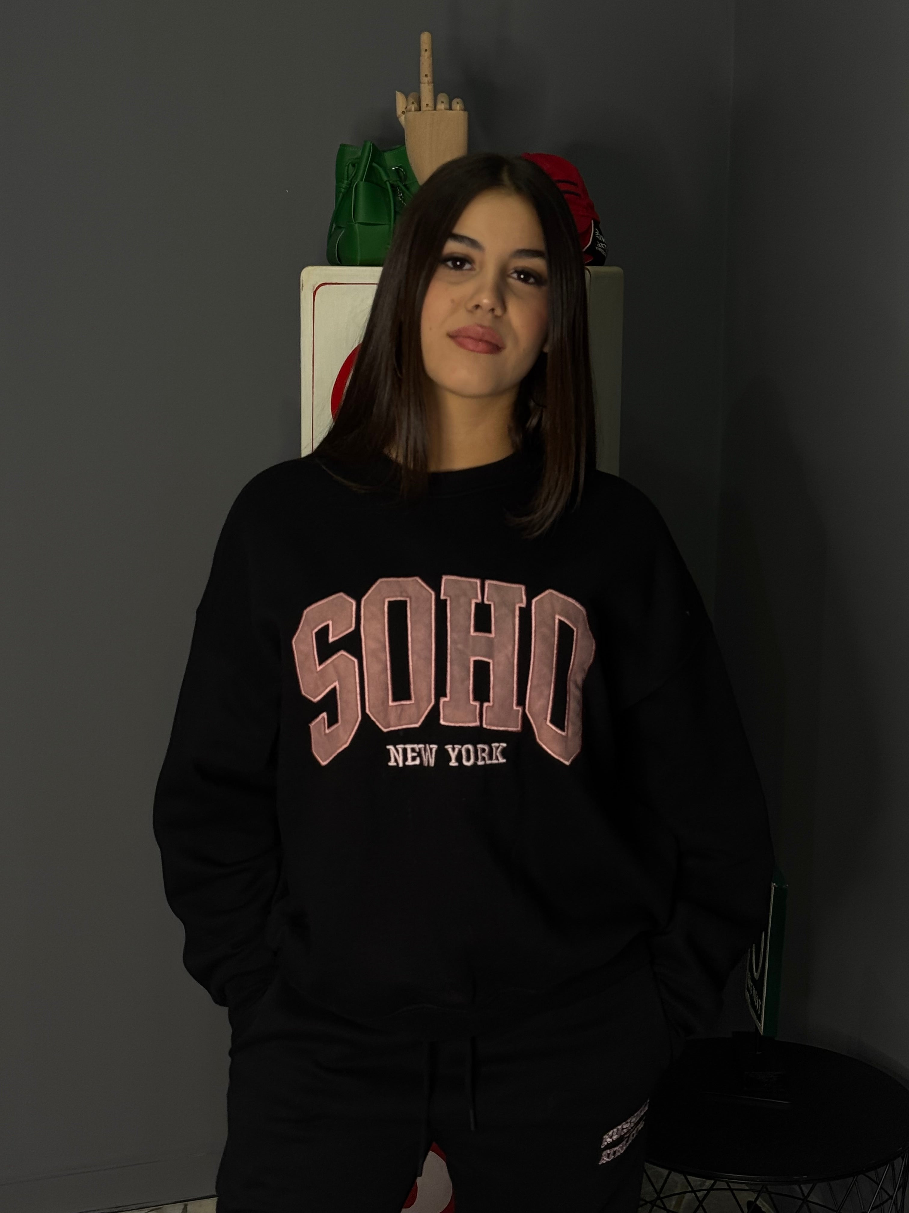 Felpa soho vintage