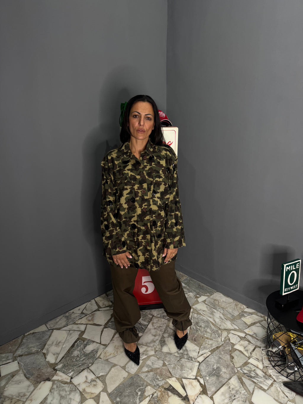 Giacca Militare vintage essentiel
