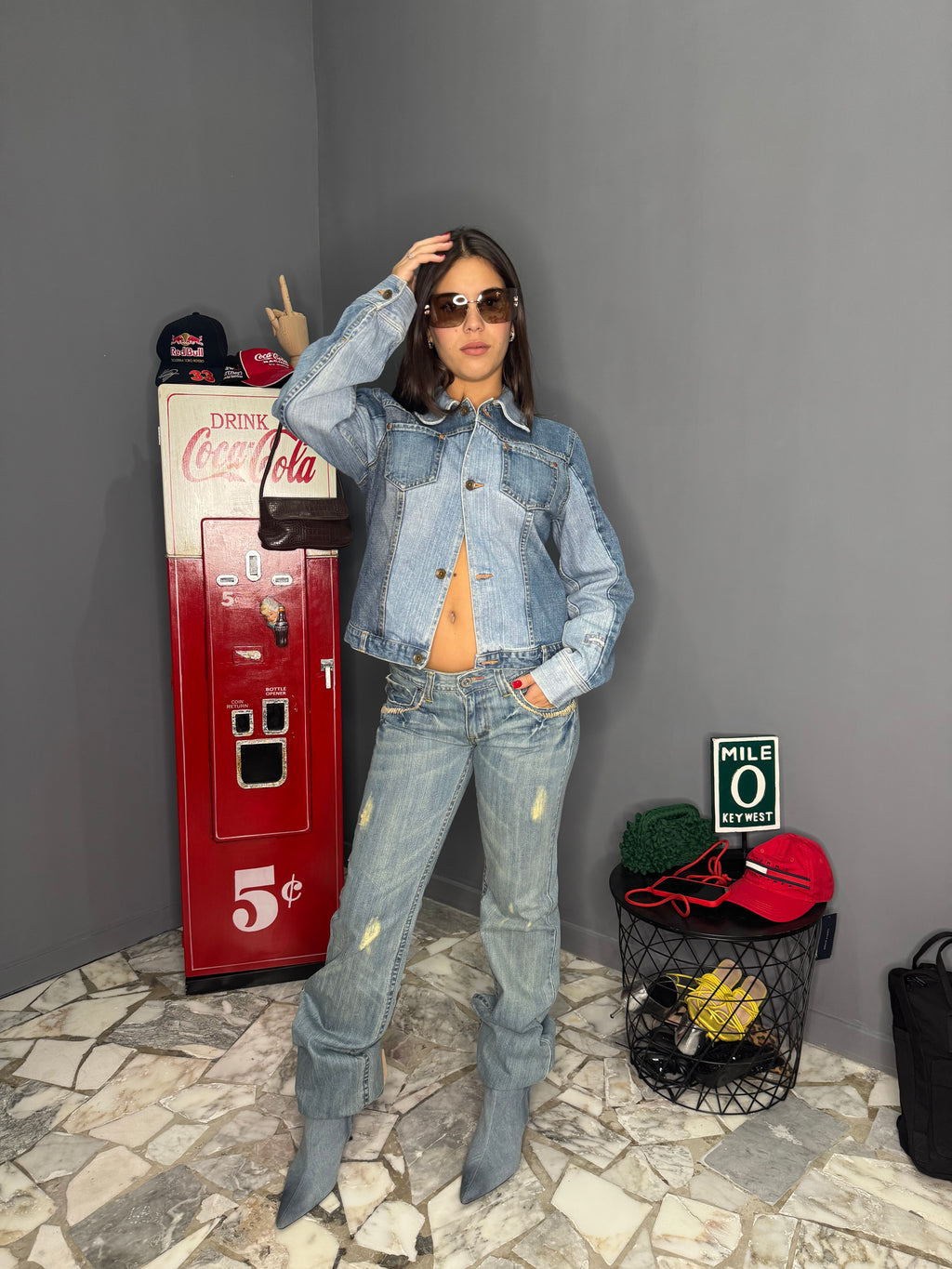 Giacca in jeans, anni 2000 vintage