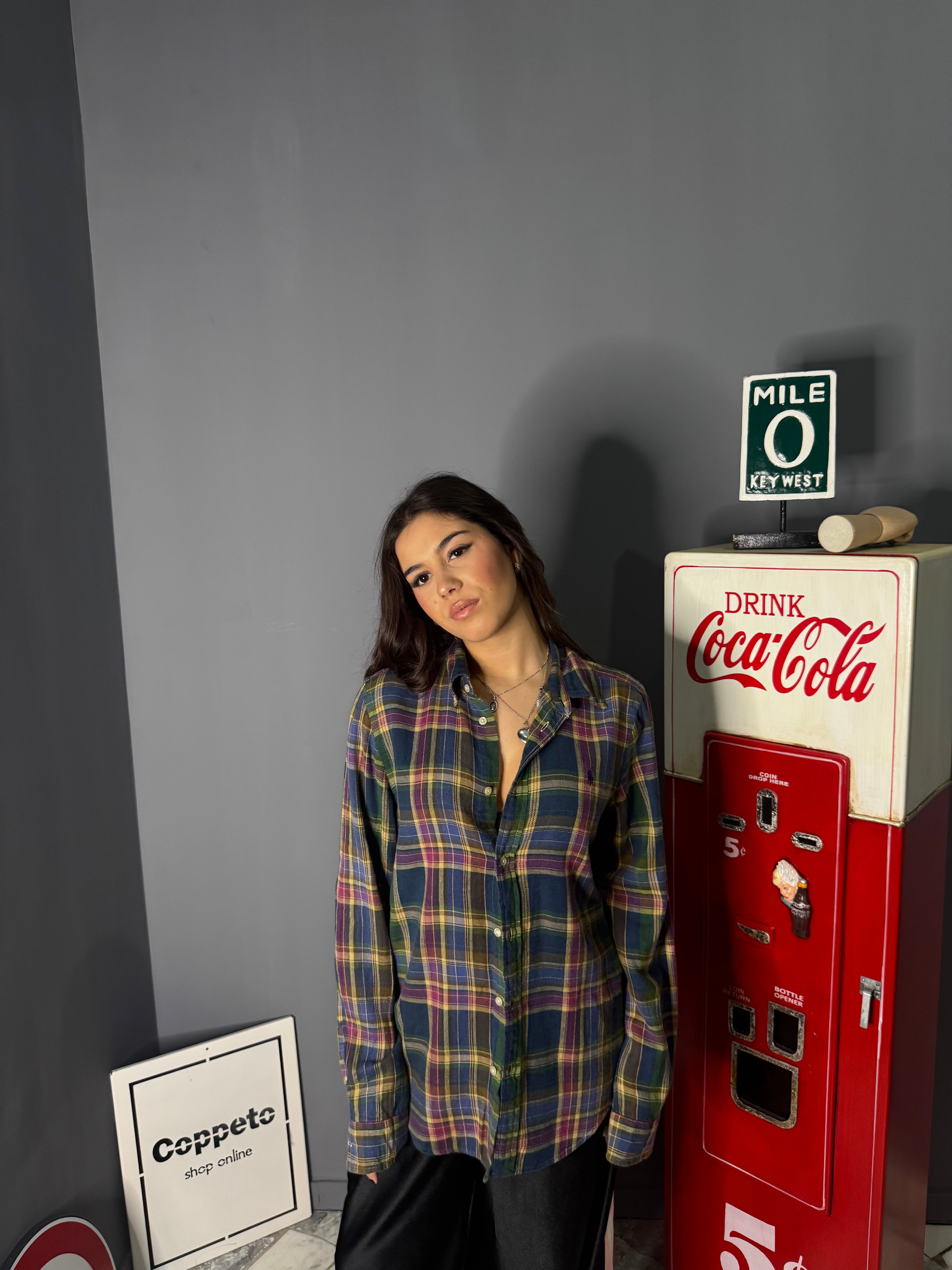 Camicia ralph lauren in flanella