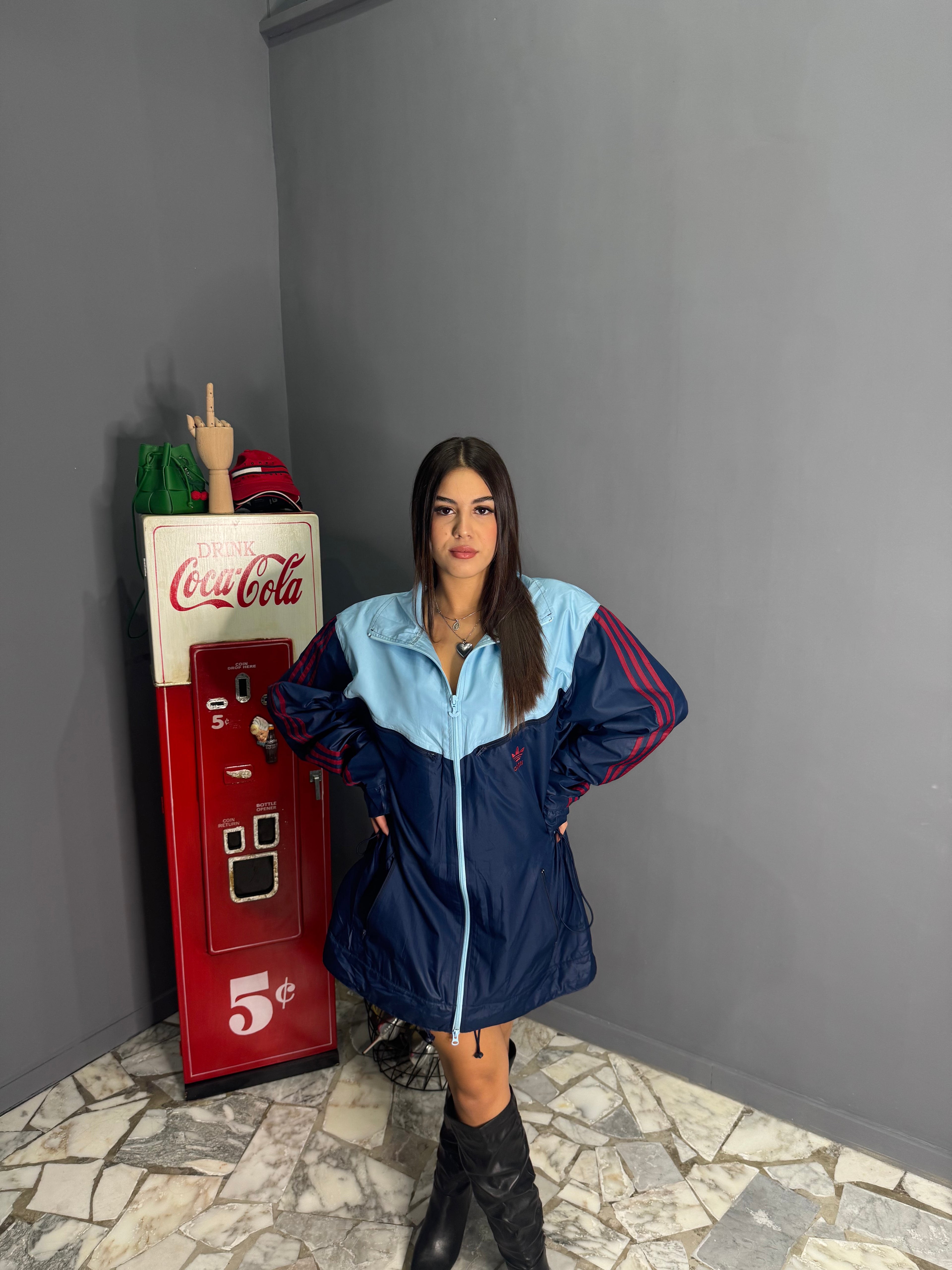 Trench Adidas impermeabile
