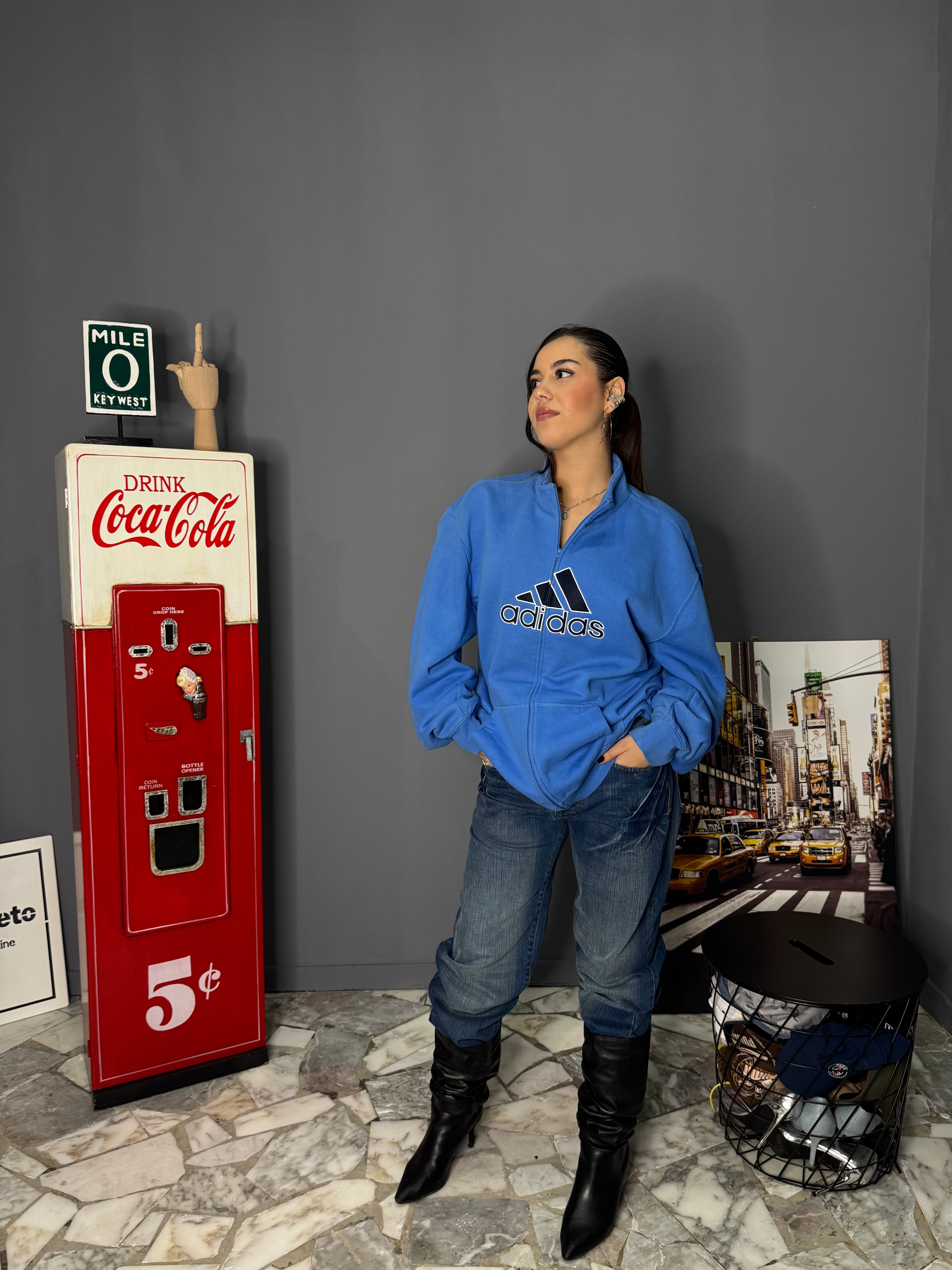 Felpone Adidas vintage