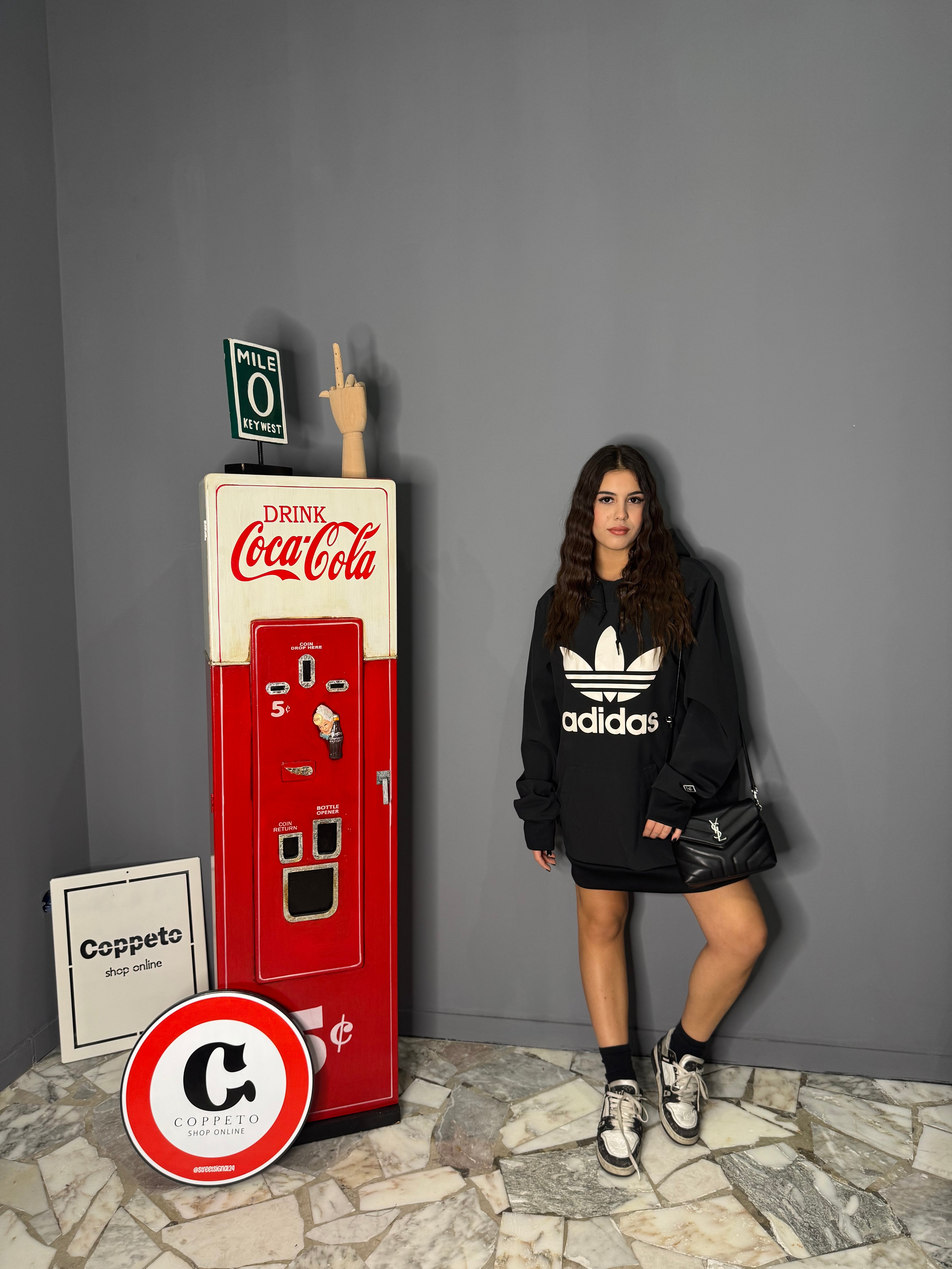 Vestito in felpa Adidas