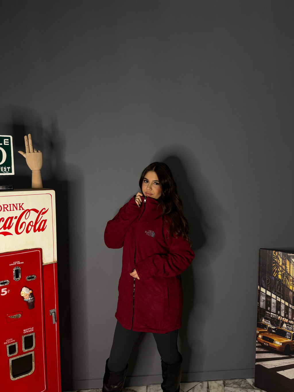 Pile the north face doppio colore