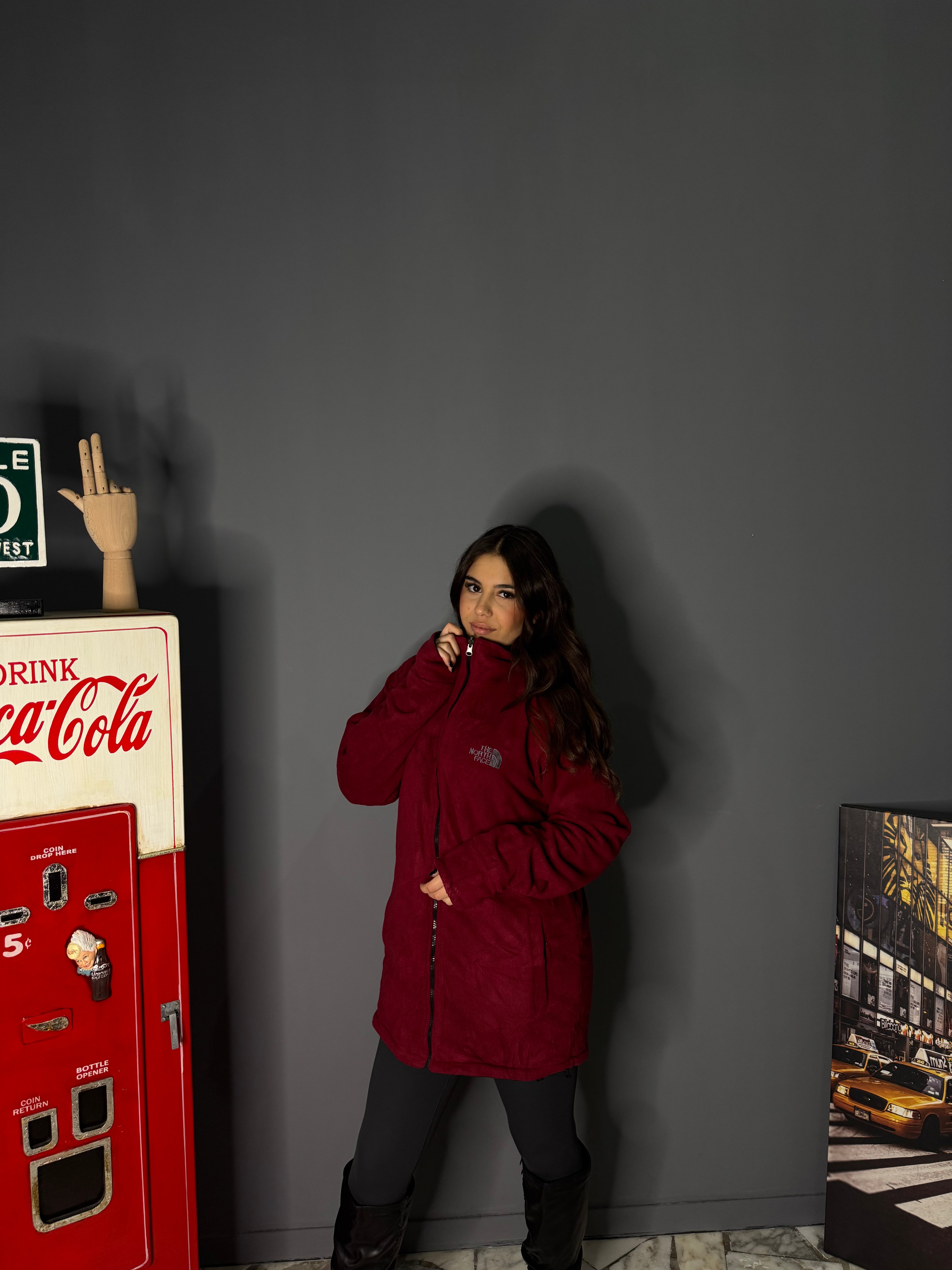 Pile the north face doppio colore