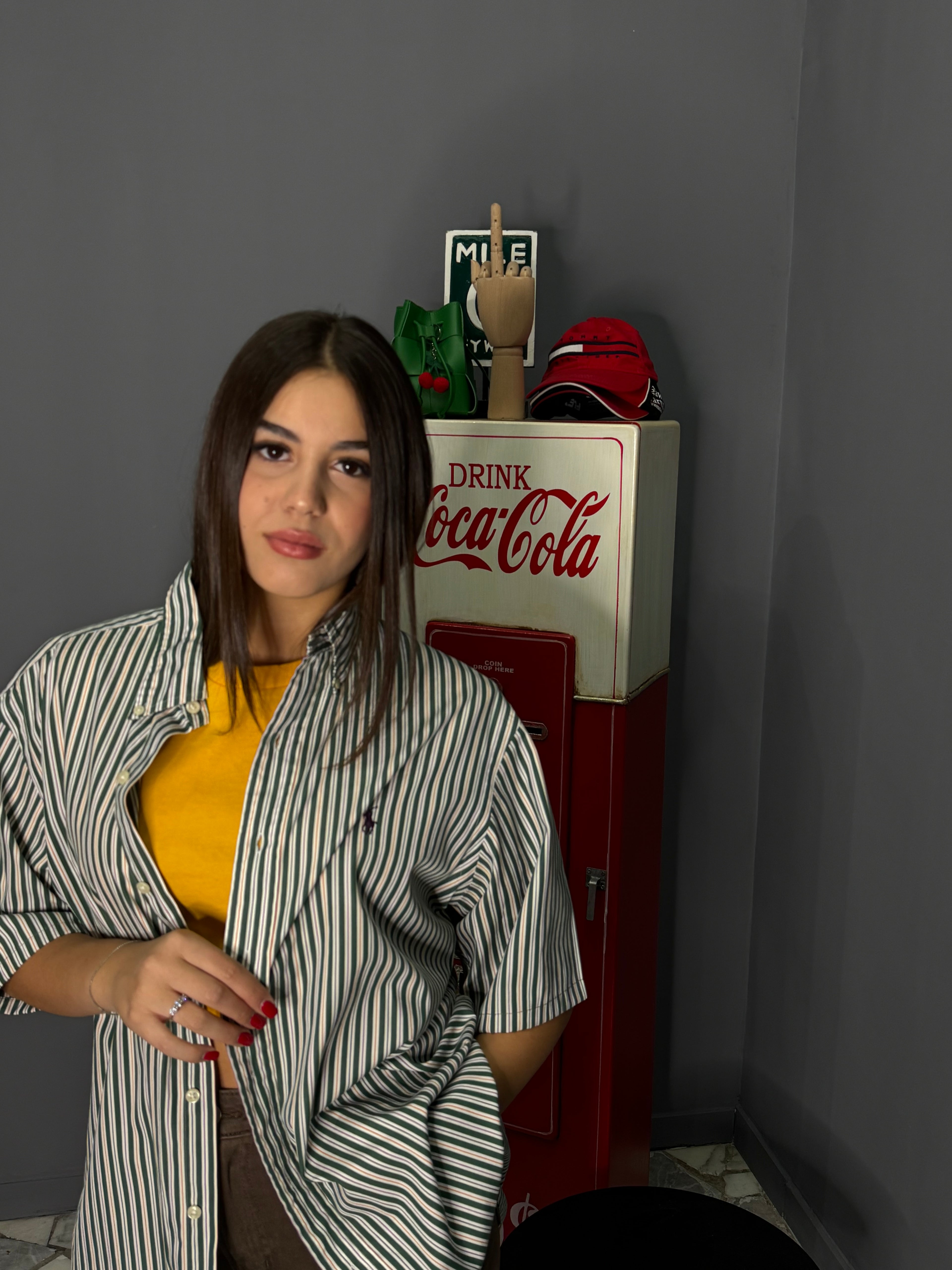 Camicia mezza manica ralph lauren